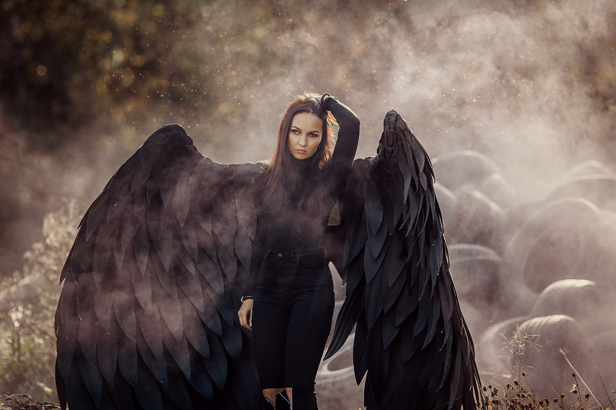 Девушка- демон. Свадебный Церковный Семейный фотограф Светлана Былова Москва- Смоленск