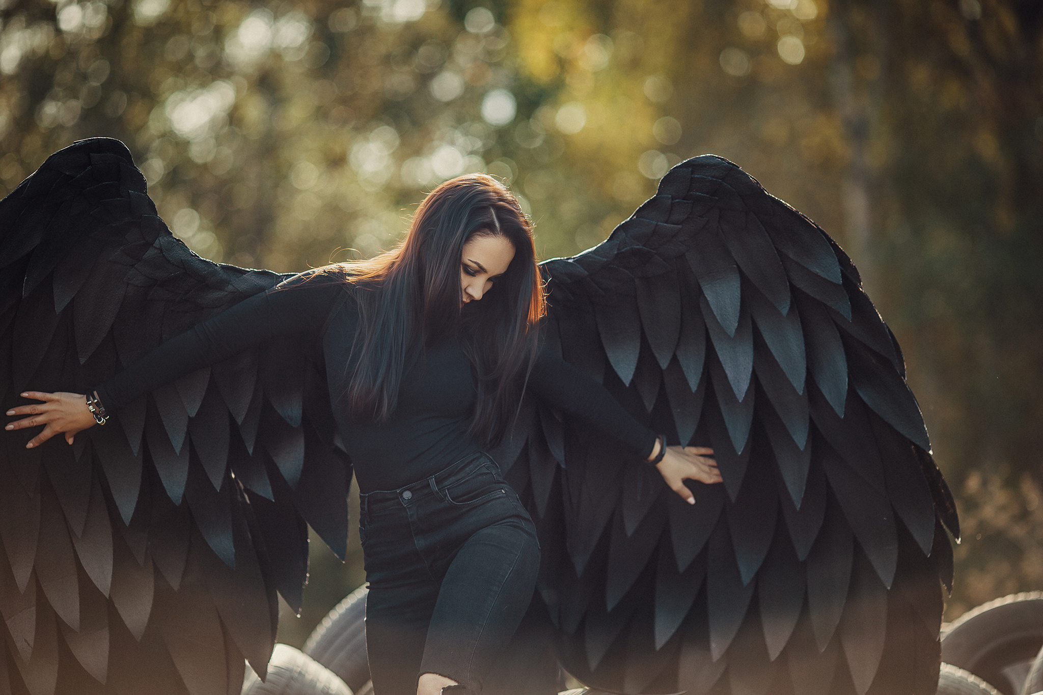 Девушка- демон. Свадебный Церковный Семейный фотограф Светлана Былова Москва- Смоленск