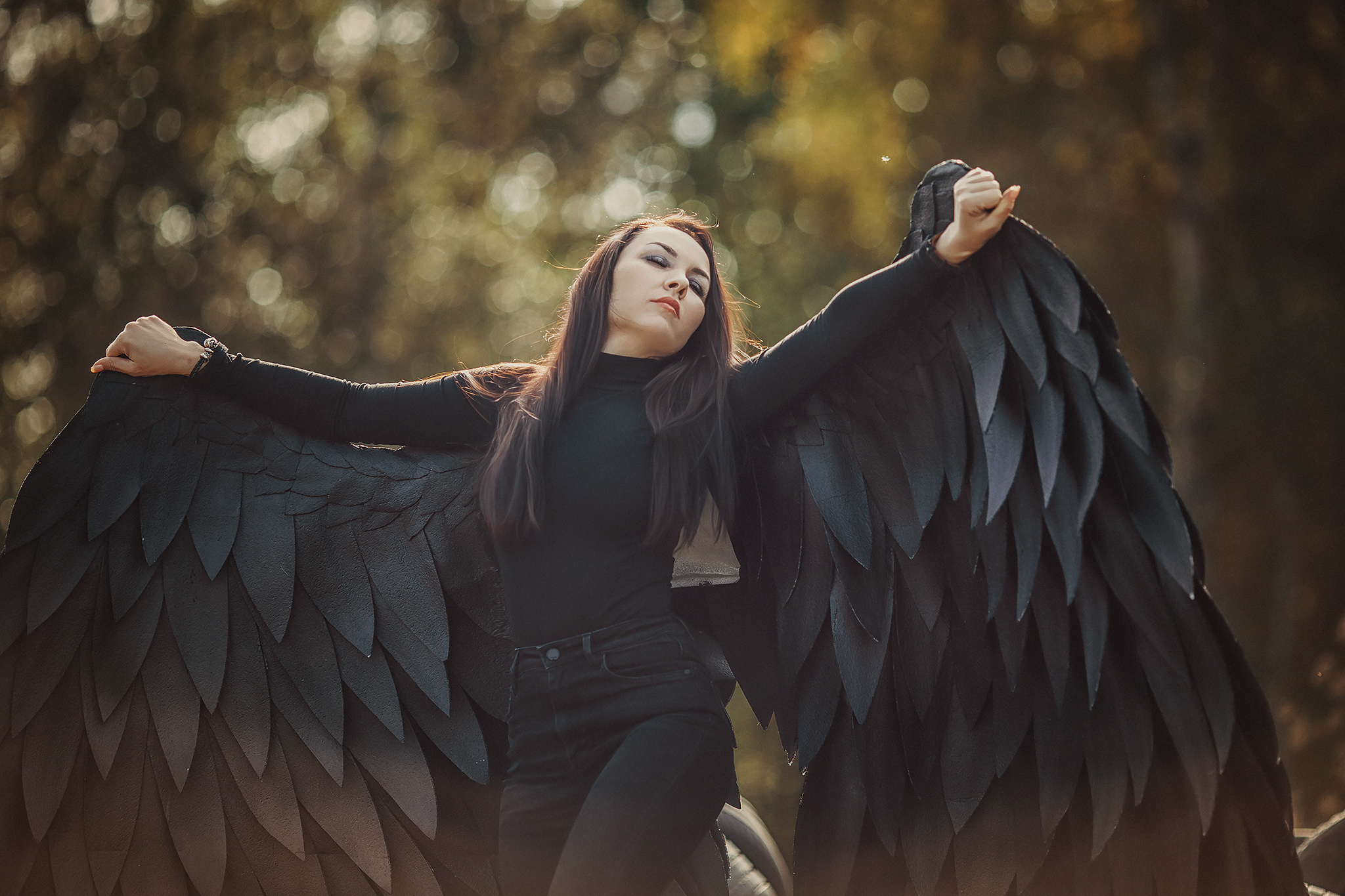 Девушка- демон. Свадебный Церковный Семейный фотограф Светлана Былова Москва- Смоленск