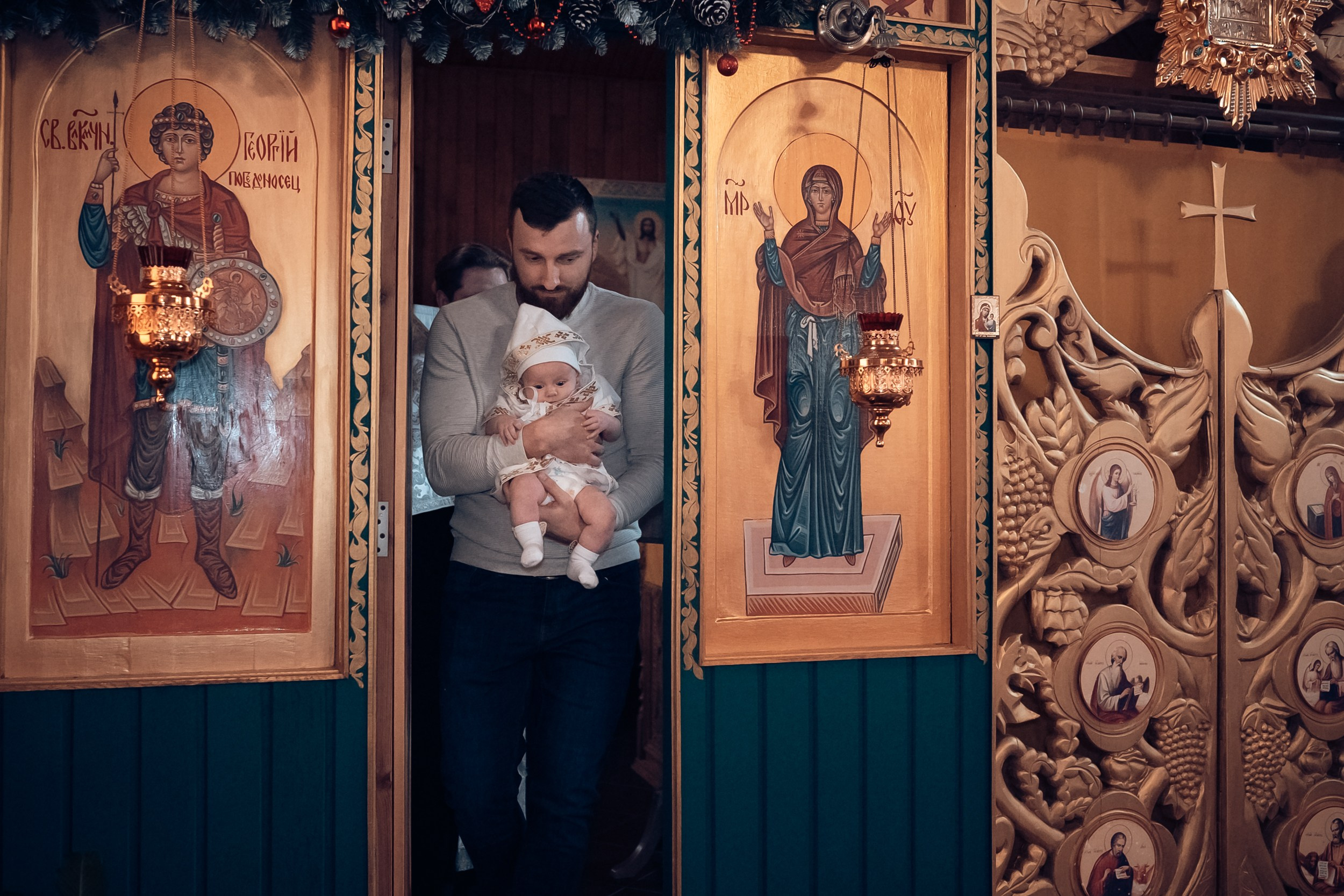 Крещение в храме Блж.Ксении Петербургской Севастополь. Церковный фотограф Севастополь