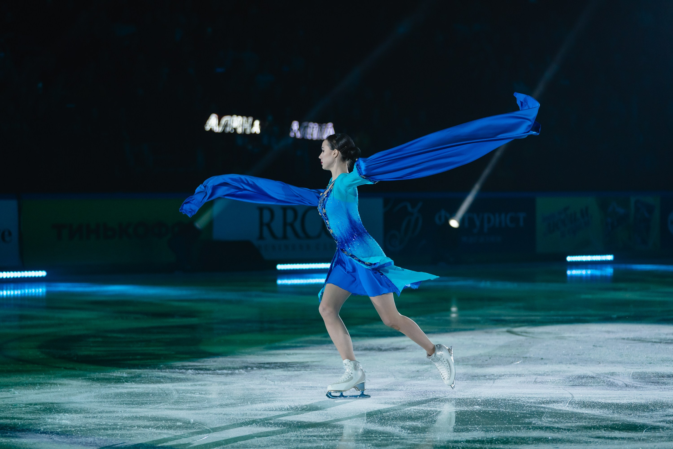 Шоу «Чемпионы на льду» в Новосибирске. Воробьева Ксения — Спортивный и танцевальный фотограф Новосибирск