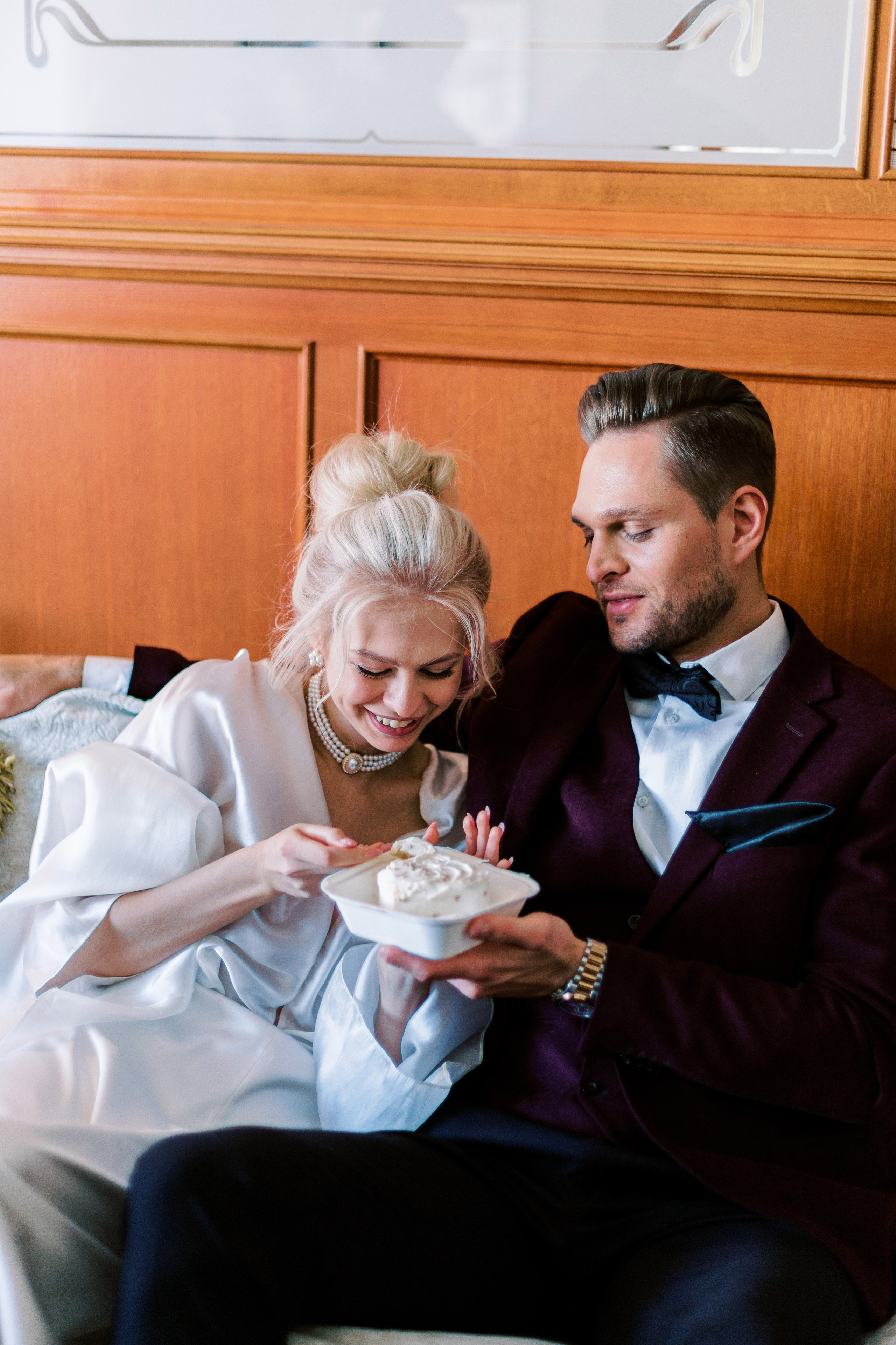 Свадебная фотосессия в Москве, отель Hotel Russo-Balt