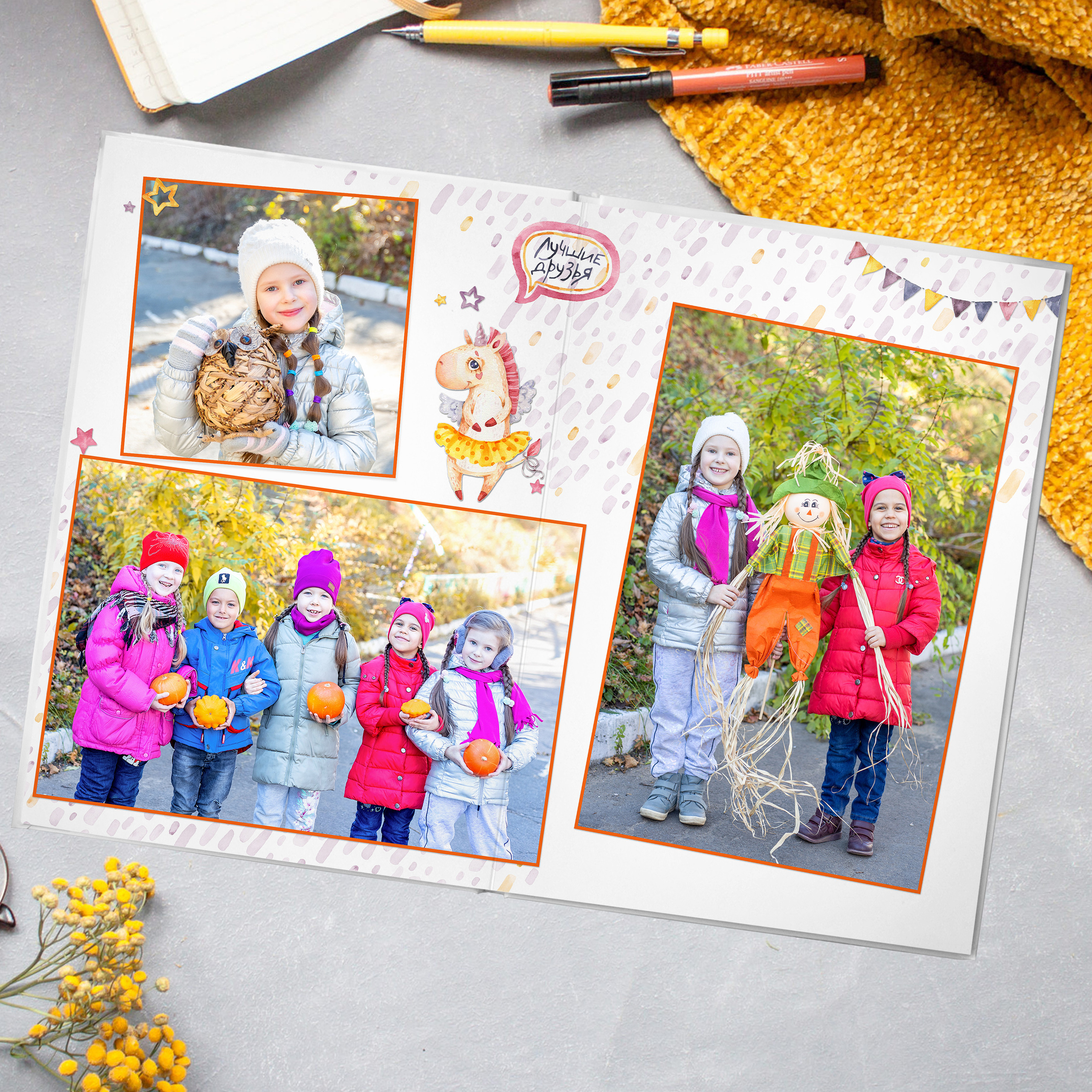 Детский сад. Стильный выпускной альбом Владивосток фотограф Вероника Мигачева