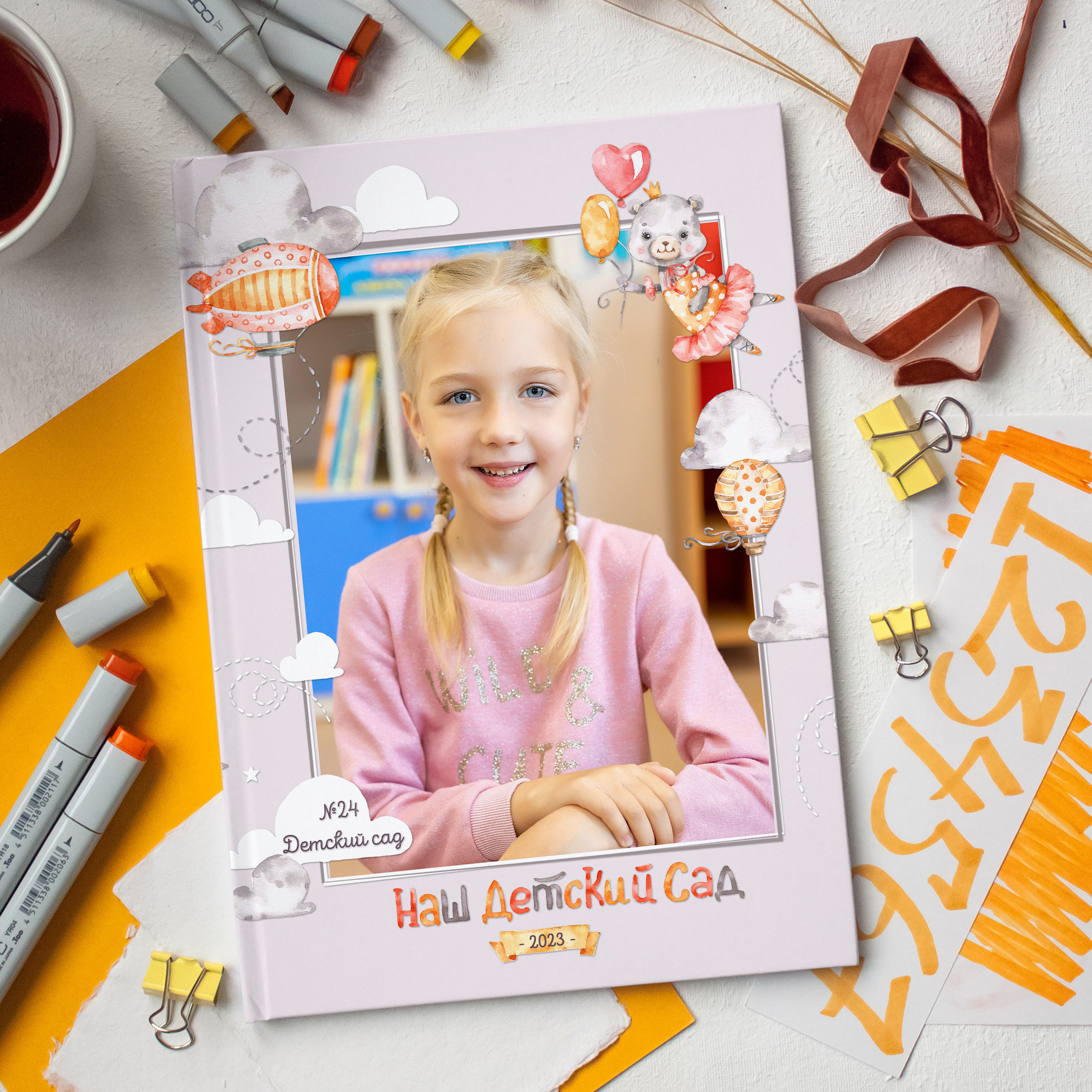 Детский сад. Стильный выпускной альбом Владивосток фотограф Вероника Мигачева