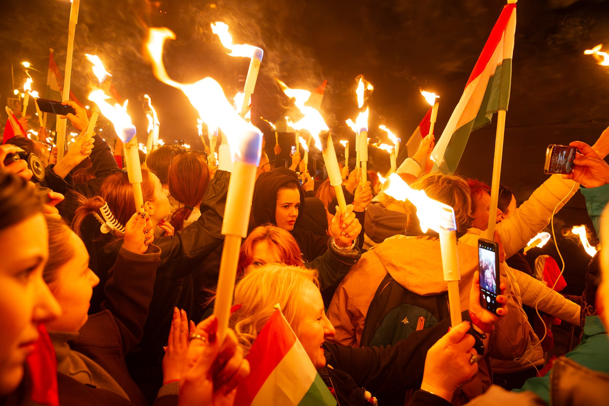TISZA Victory Night, Hungary 2026. Photographer in Budapest — Yura Knyazev