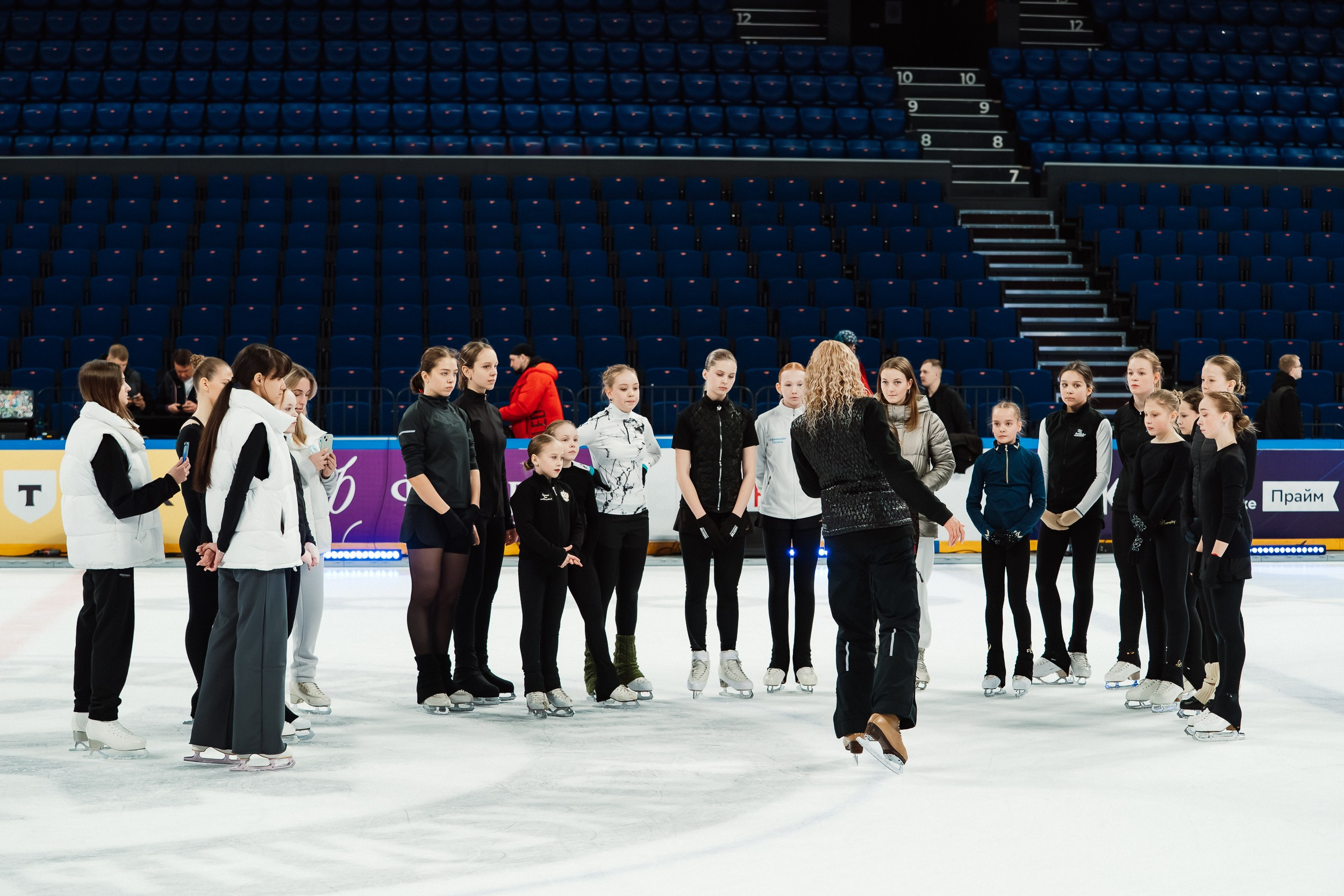 Мастер-класс Этери Тутберидзе в Новосибирске. Воробьева Ксения — Спортивный и танцевальный фотограф Новосибирск