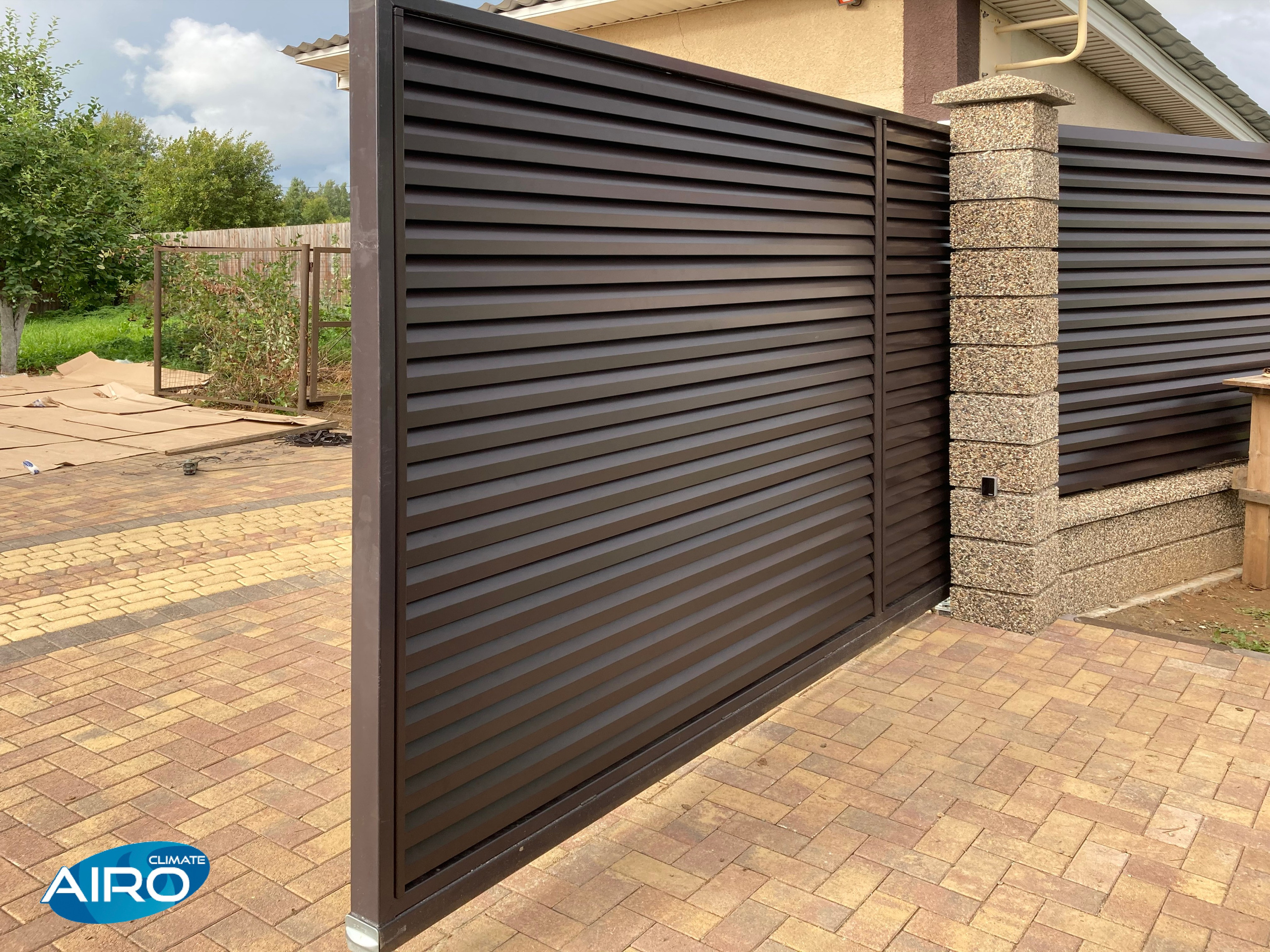 AIRO-HV. Заборы-жалюзи. Производство и монтаж