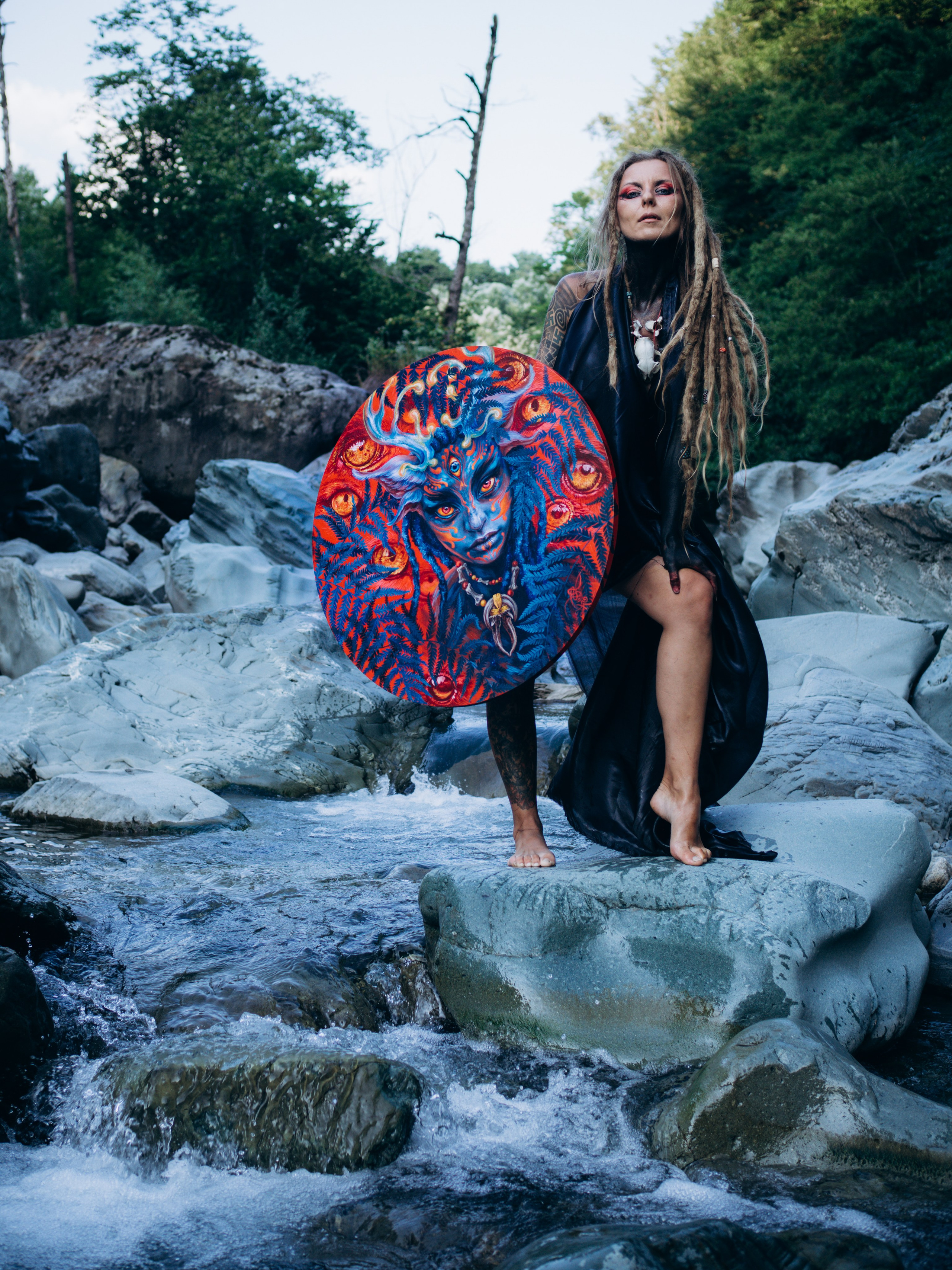 Индивидуальная фотосессия для художницы