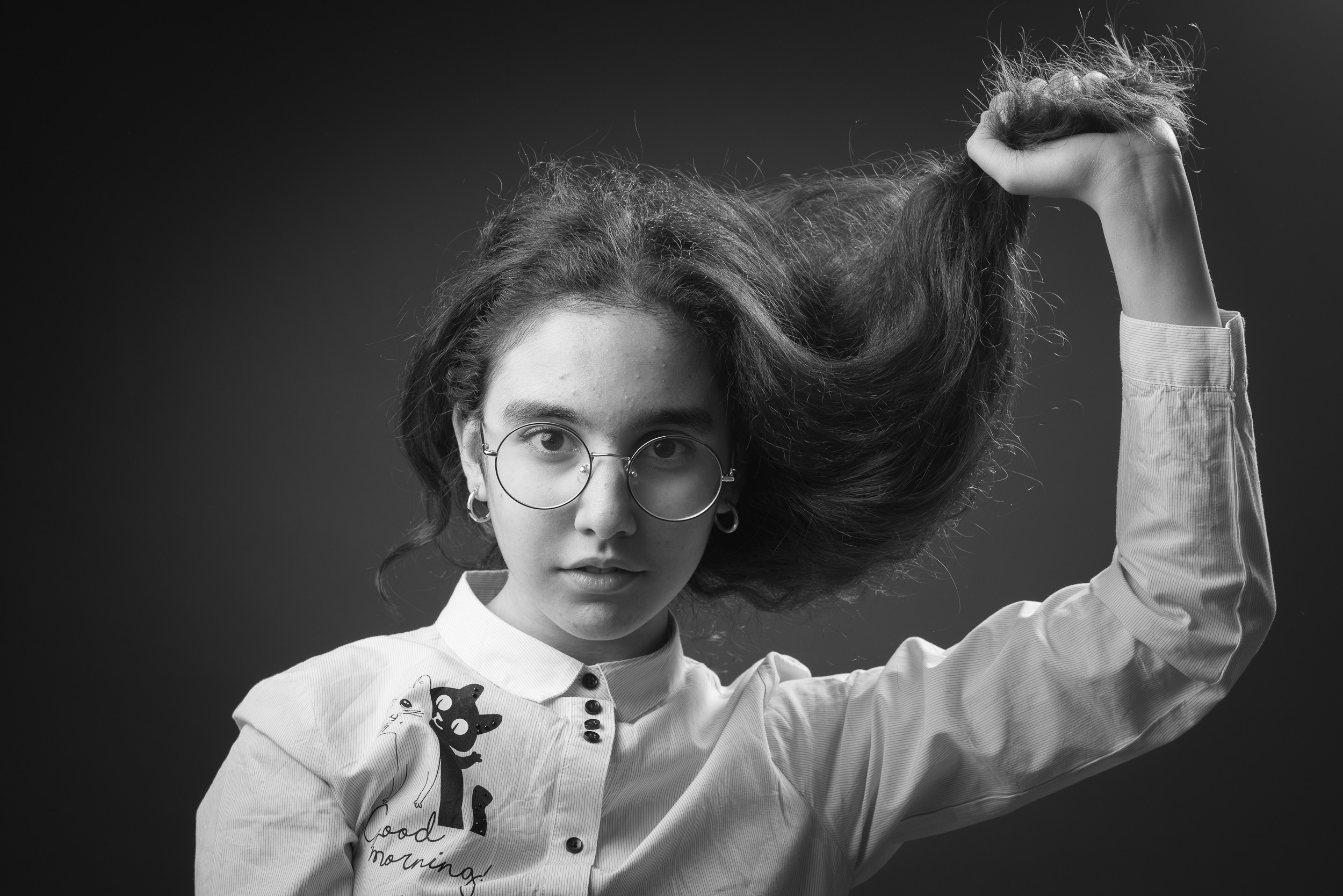 Черно-белые детские портреты. Портретный фотограф в Москве Алексей Михайлов