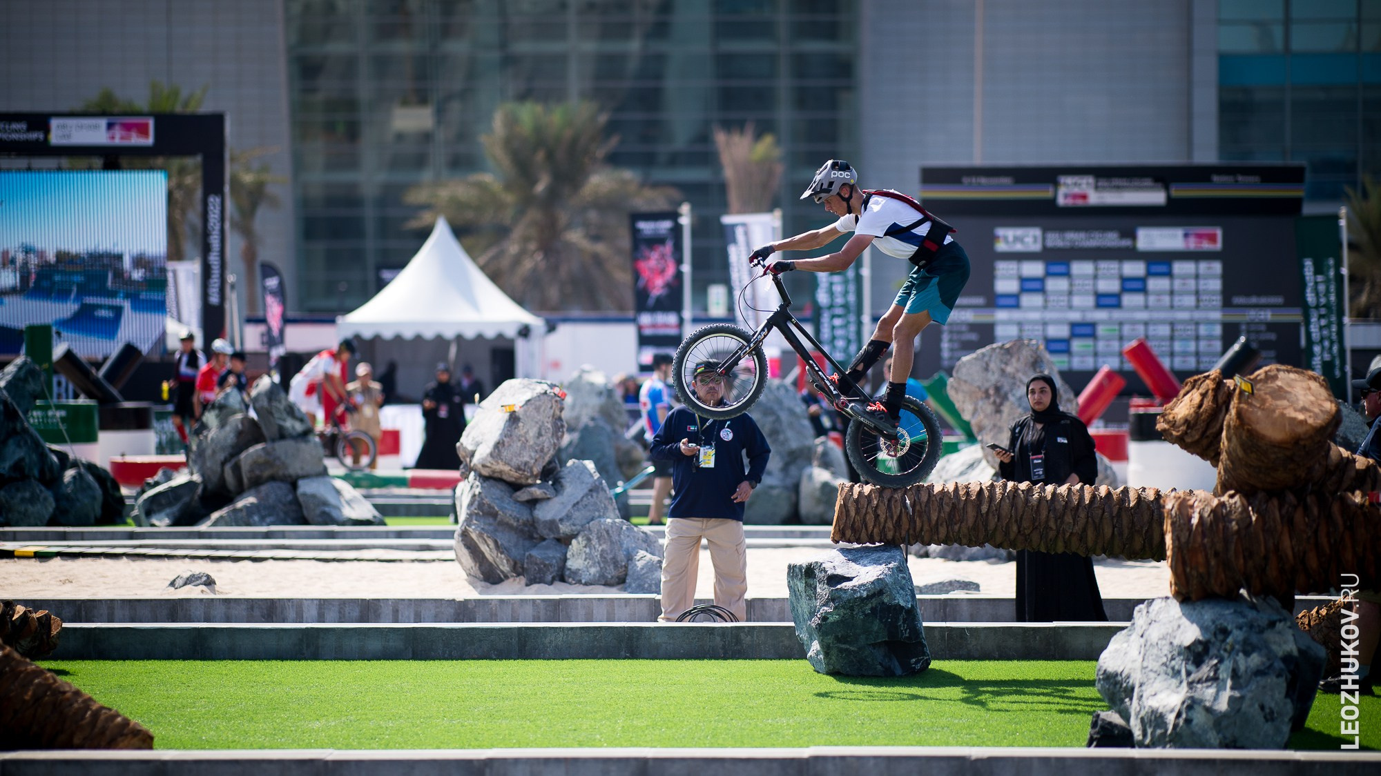 UCI Trials World Championships 2022. Sports photographer Leonid Zhukov