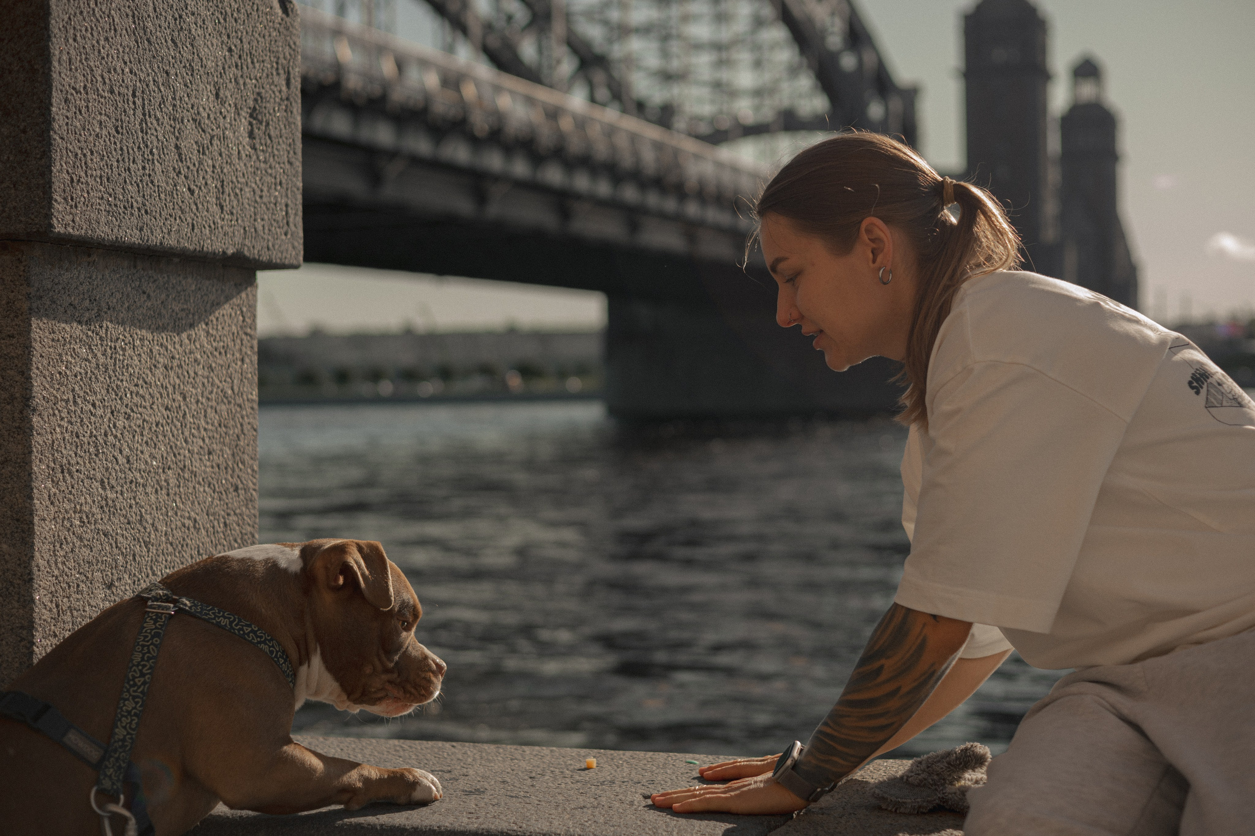 Анжела & Арес. Фотограф — анималист •love-story•|Санкт-Петербург