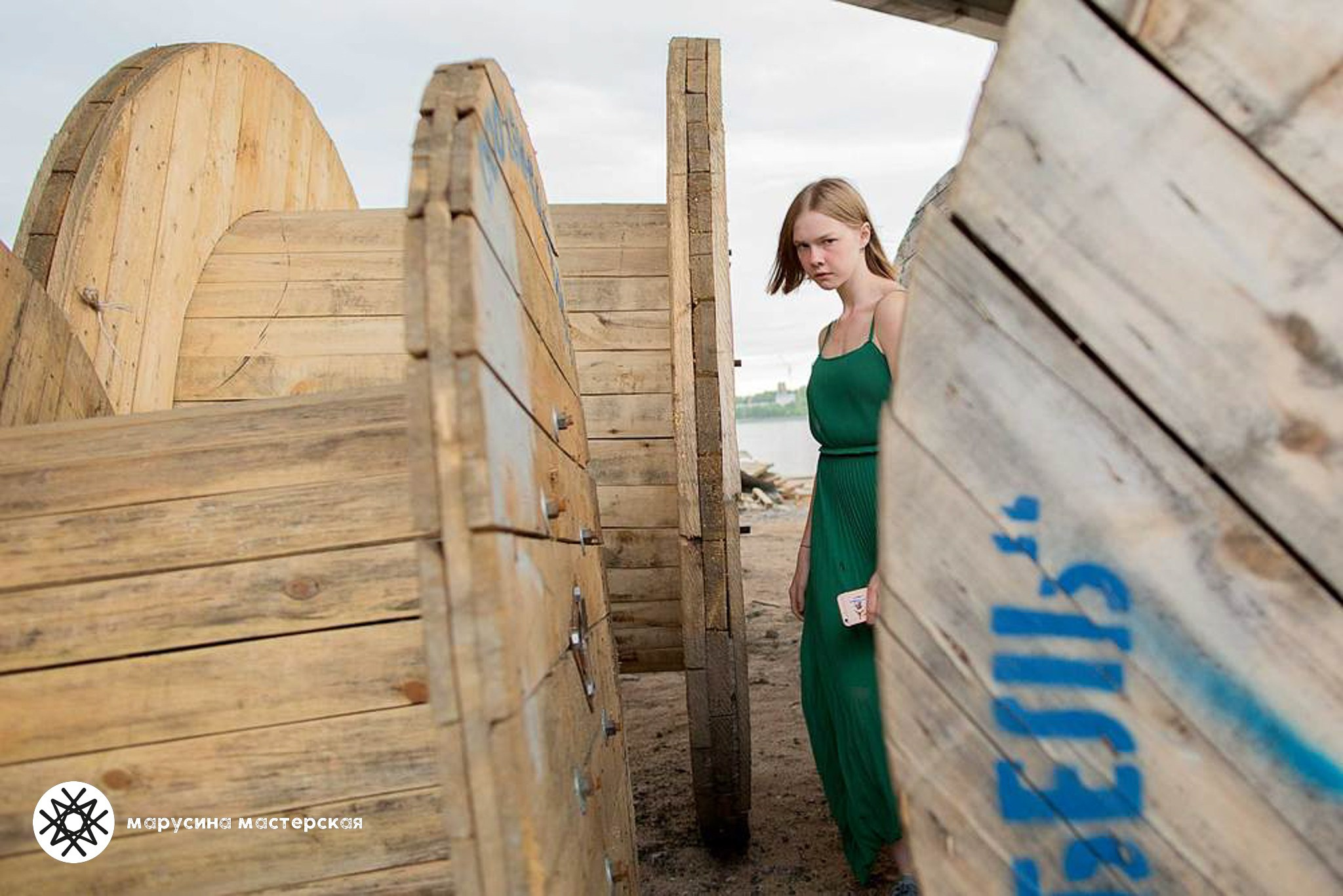 Фотография с проработанной композицией и светом