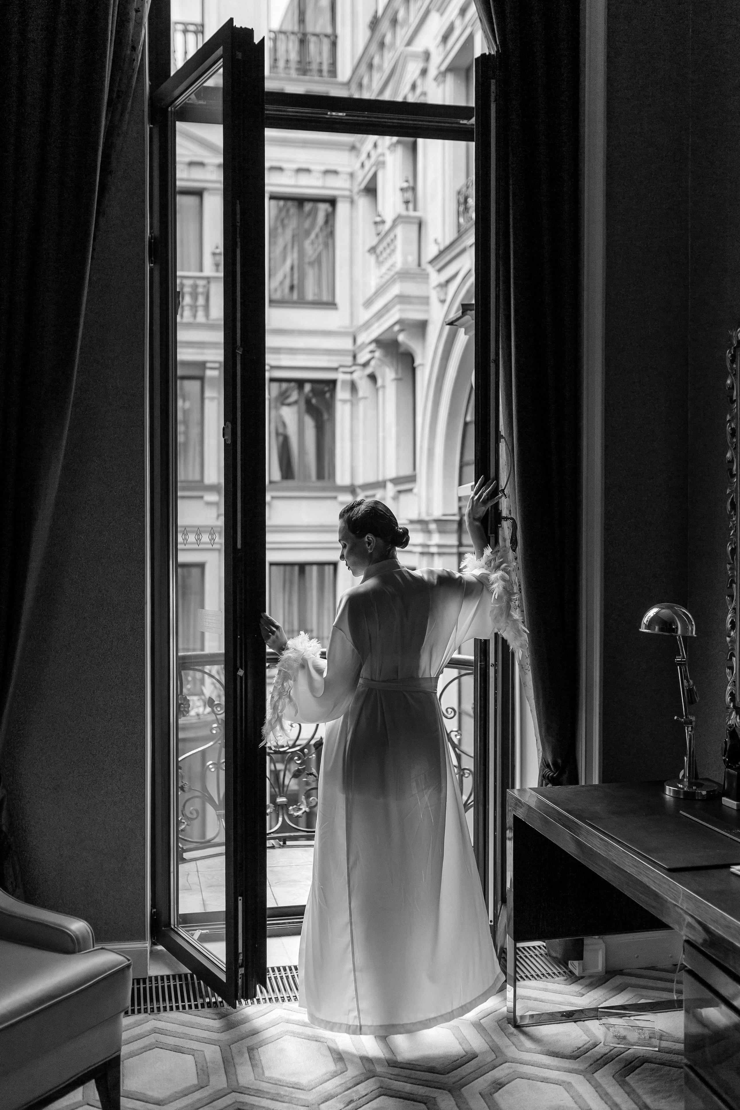 свадебное утро в отеле st. regis Москва Никольская