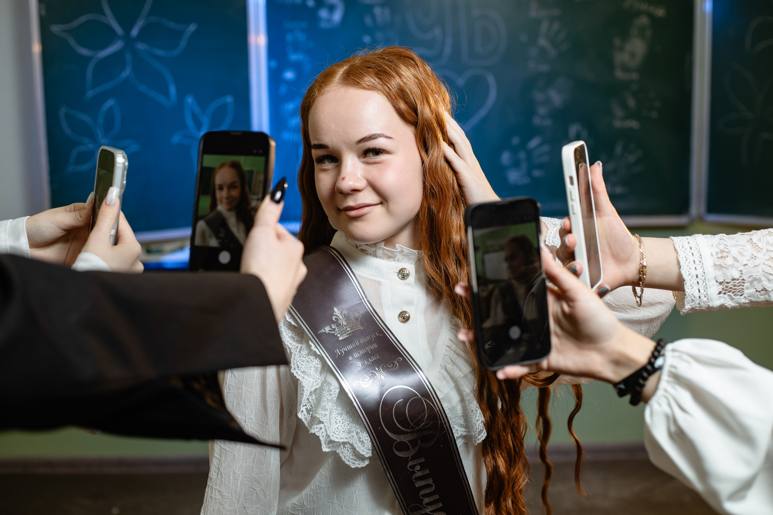 📸 Анонс Выпускного 11 и 9 класса, школа № 1, город Пошехонье. Фотограф Михаил Александров