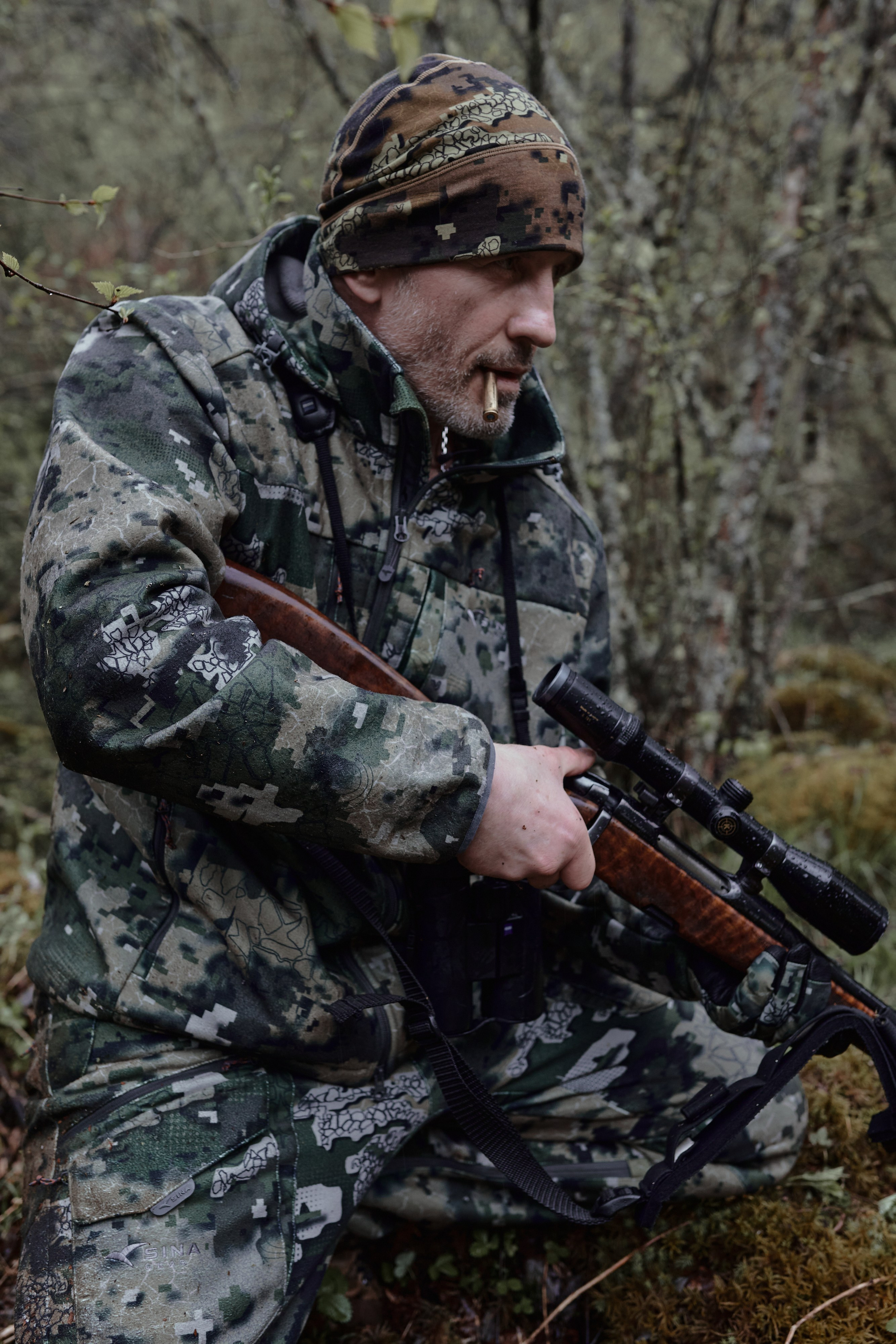 Съемка для бренда охотничьей одежды под ключ. Фотограф Продюсер в горах КБР / Москва Нальчик Горы