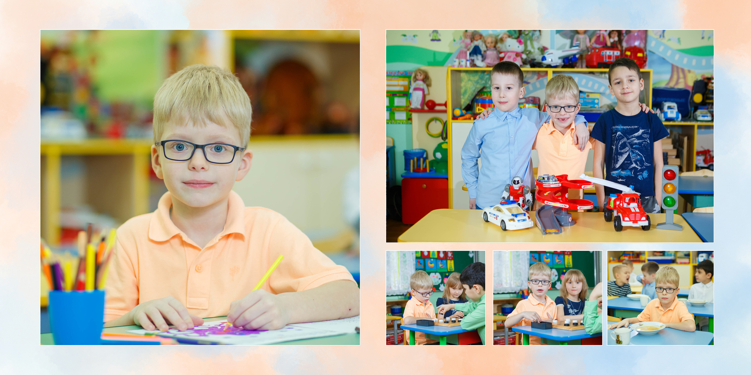 АЛЬБОМЫ ДЛЯ ДЕТСКОГО САДА. Школьный фотограф Наталья Егорова