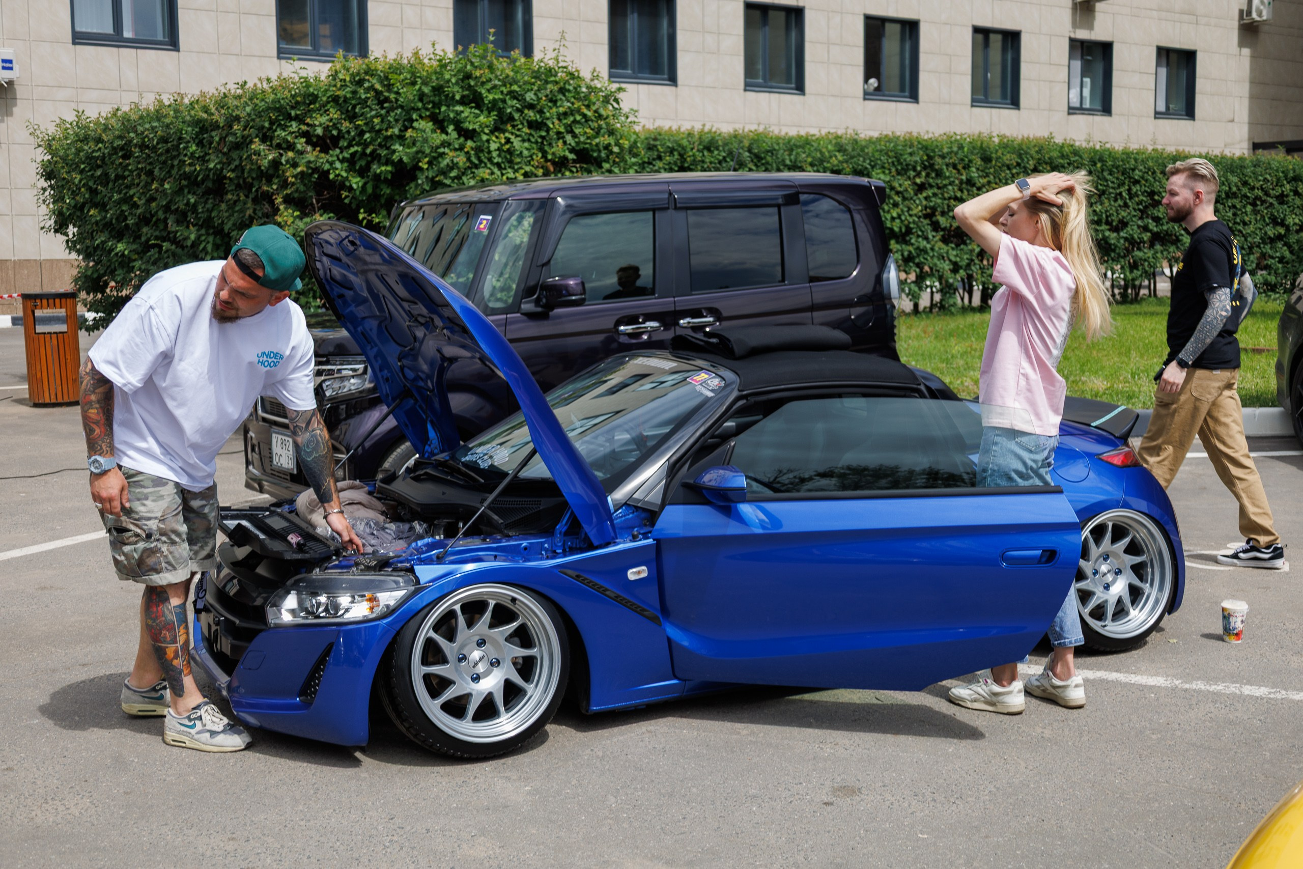 Репортажная съёмка автофестиваля K-Matsuri