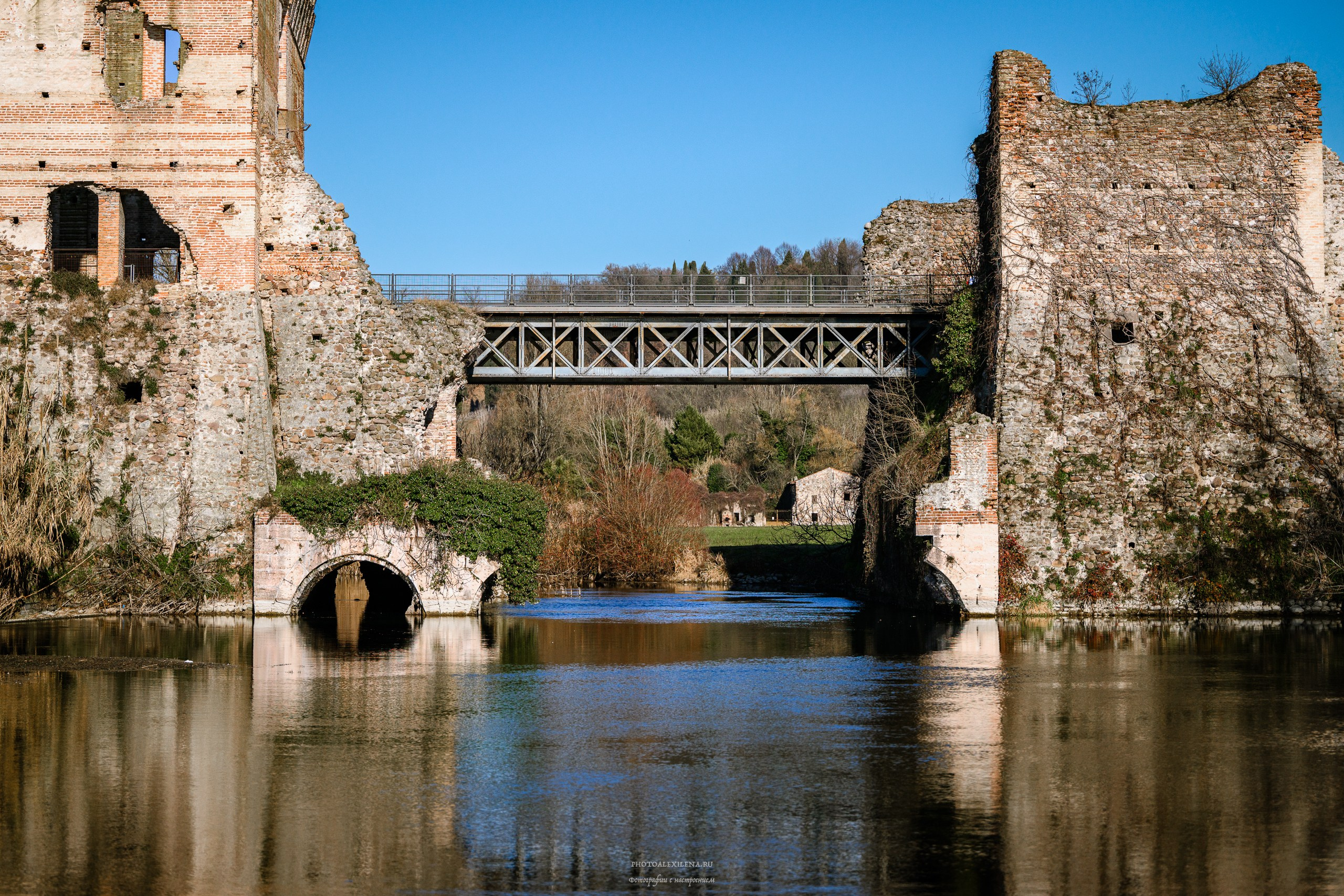 Боргетто-суль-Минчо (Borghetto sul Mincio). Авторские стильные фотокартины