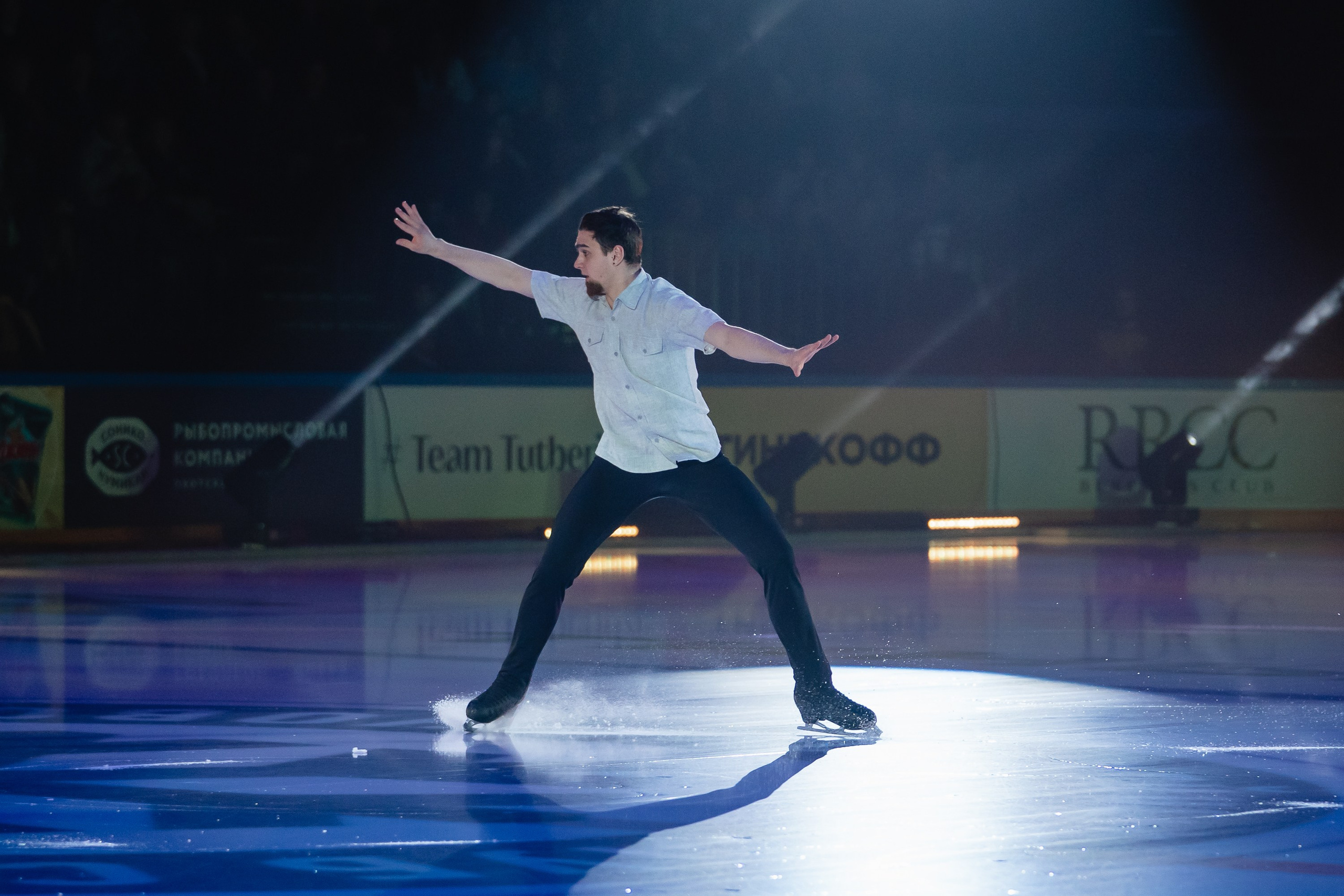 Шоу «Чемпионы на льду» в Новосибирске. Воробьева Ксения — Спортивный и танцевальный фотограф Новосибирск