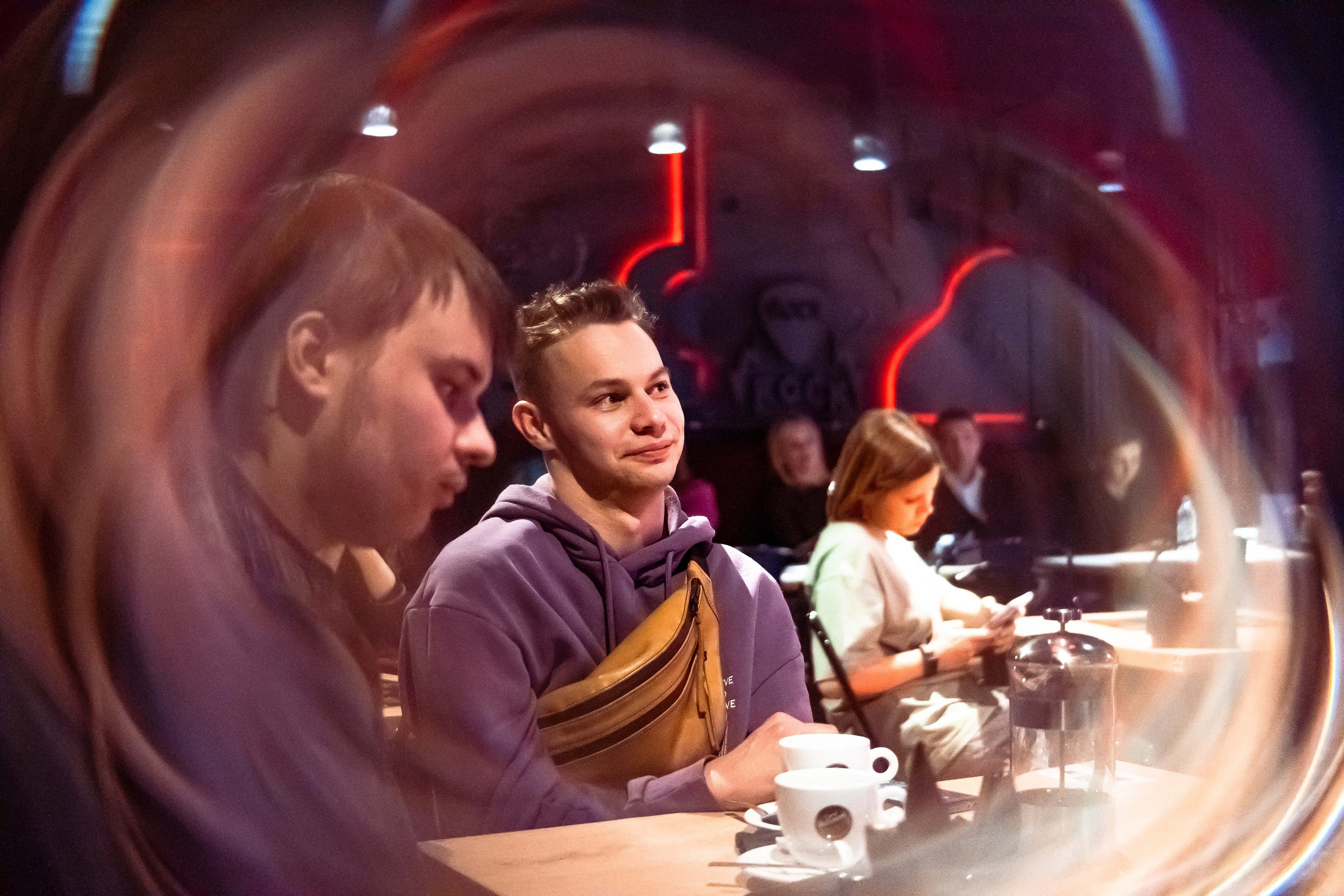 Репортажные фотографии творческого вечера Такие дела, Панда