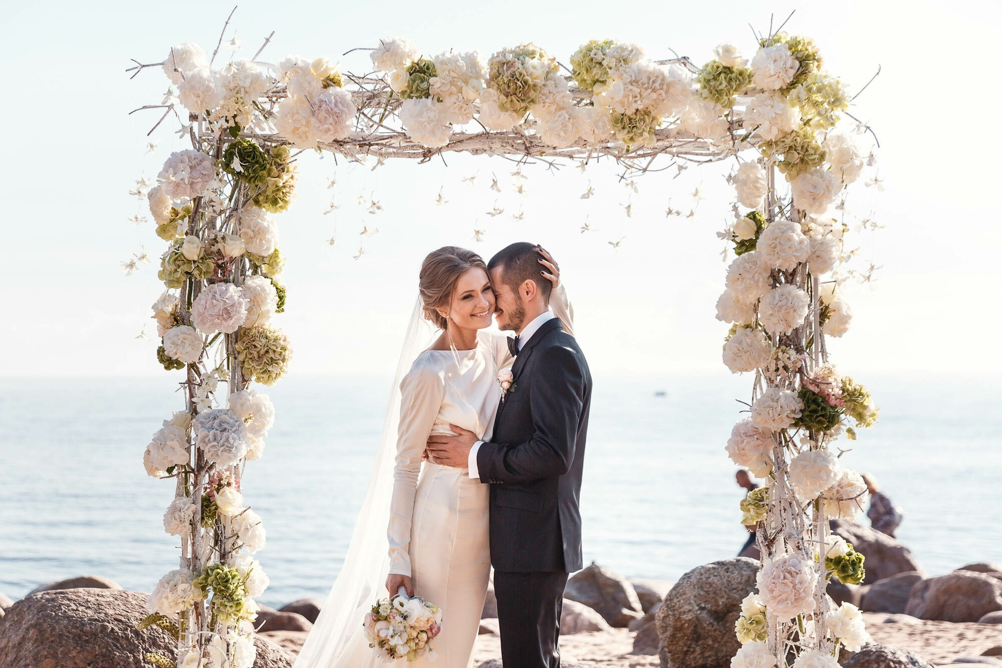 Стильная свадьба в Majestic на берегу Финского залива. Свадебный фотограф в Санкт-Петербурге и Москве Андрей Нестеров