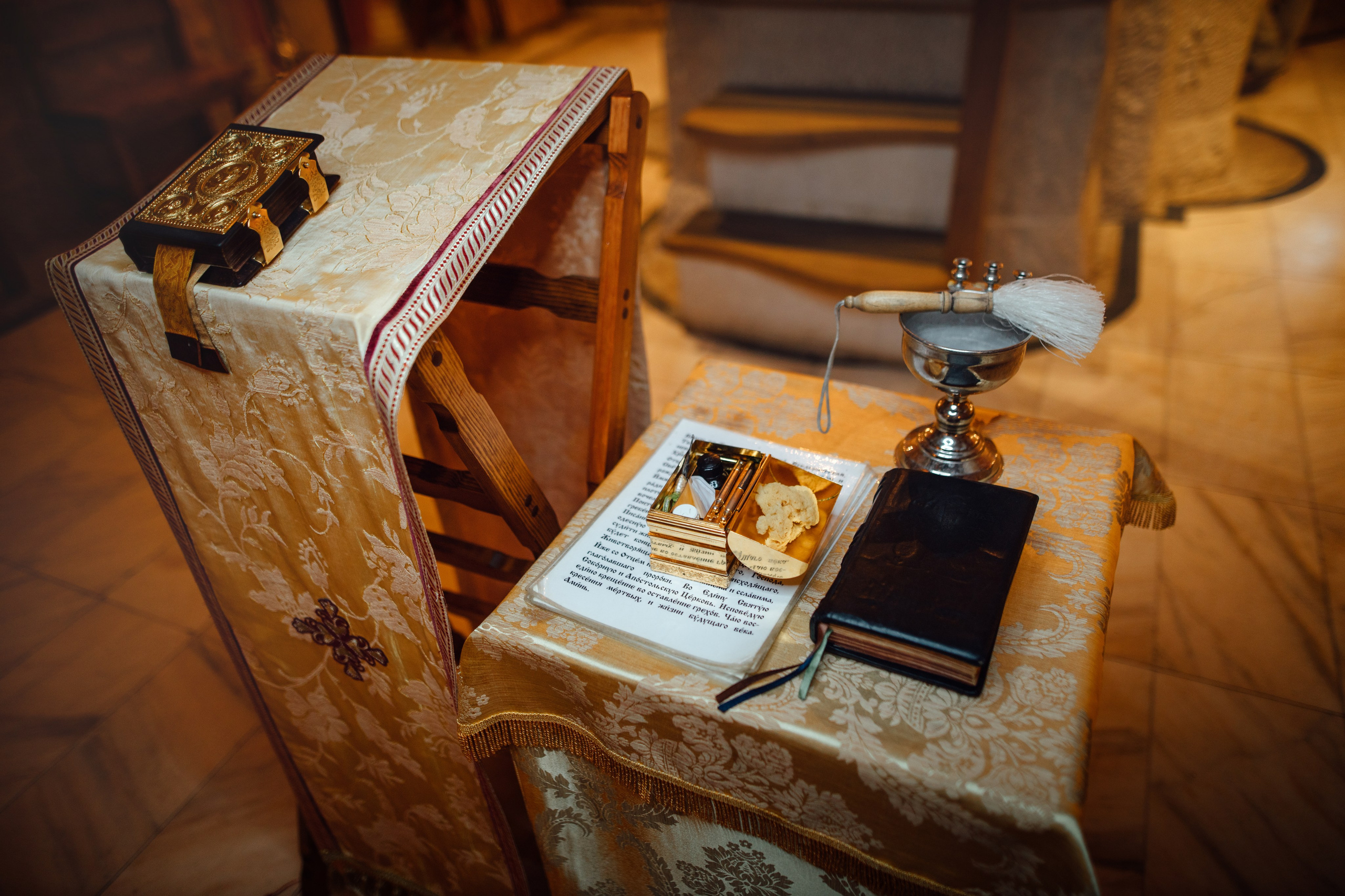 Таинство крещения Егора, Держаный храм, Елисаветенский монастырь, Минск