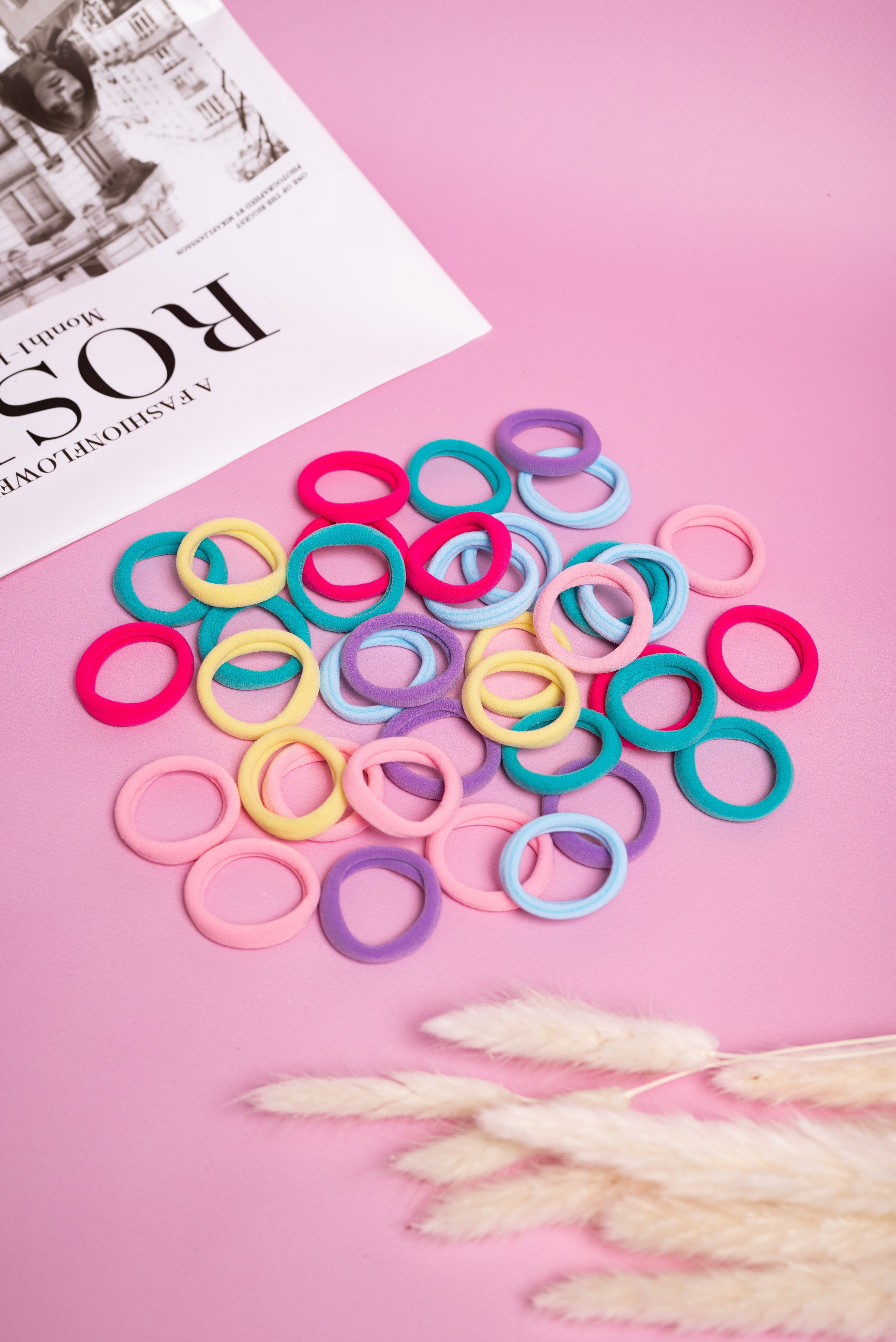 Резинки для волос. Предметный фотограф, фото для маркетплейсов Пятигорск, КМВ