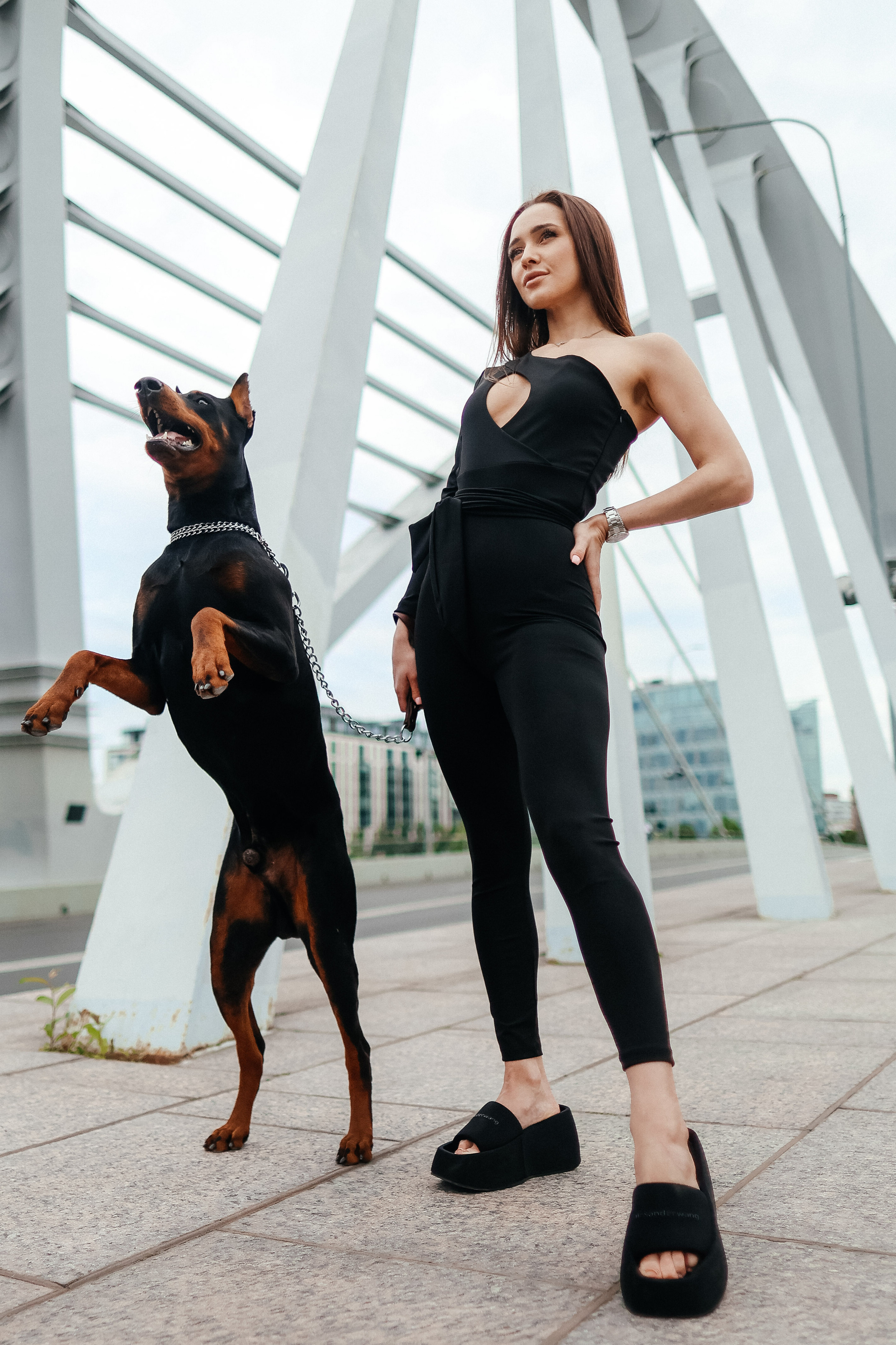 Фотосессия с доберманом. Твой снимок СПб