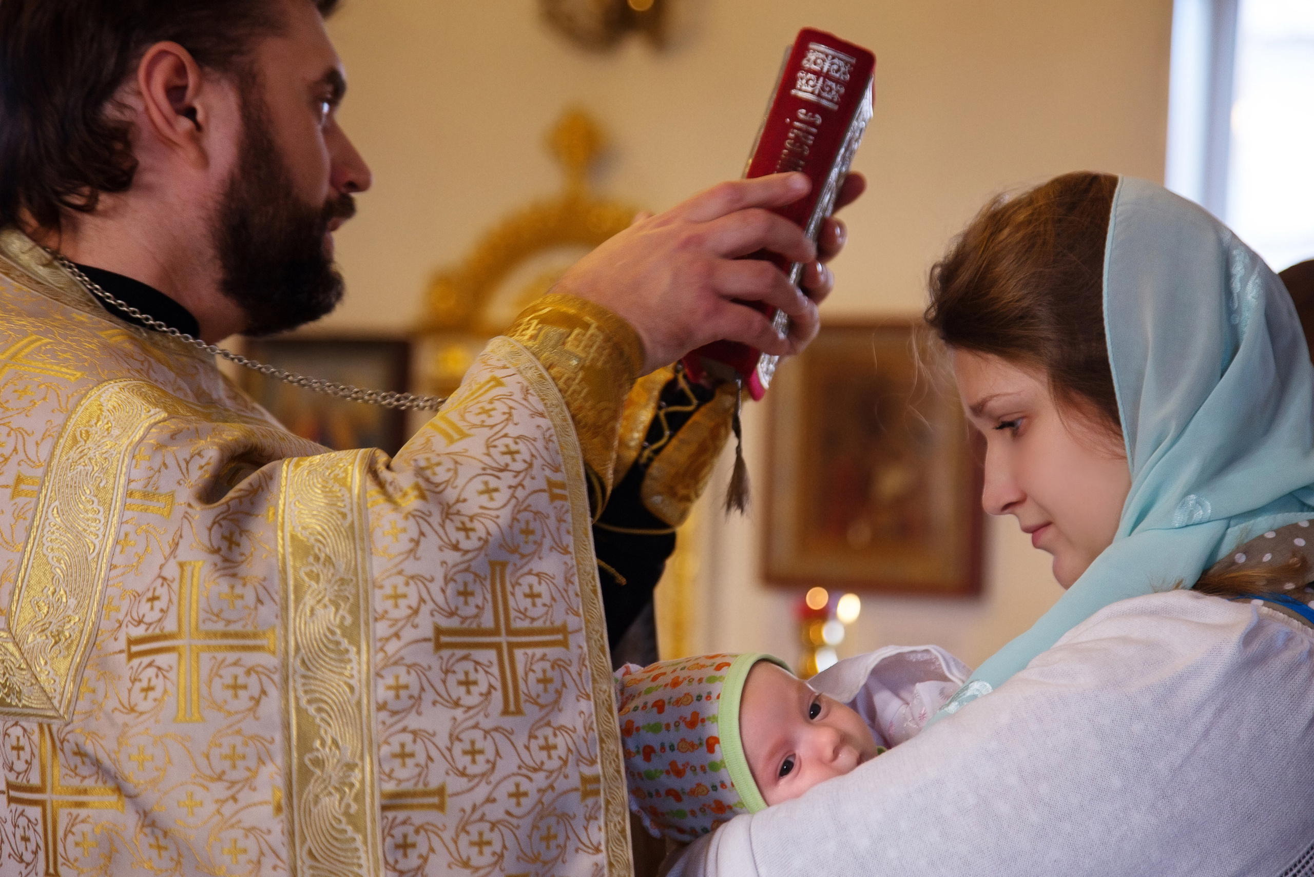 Фотограф на крещение в Москве