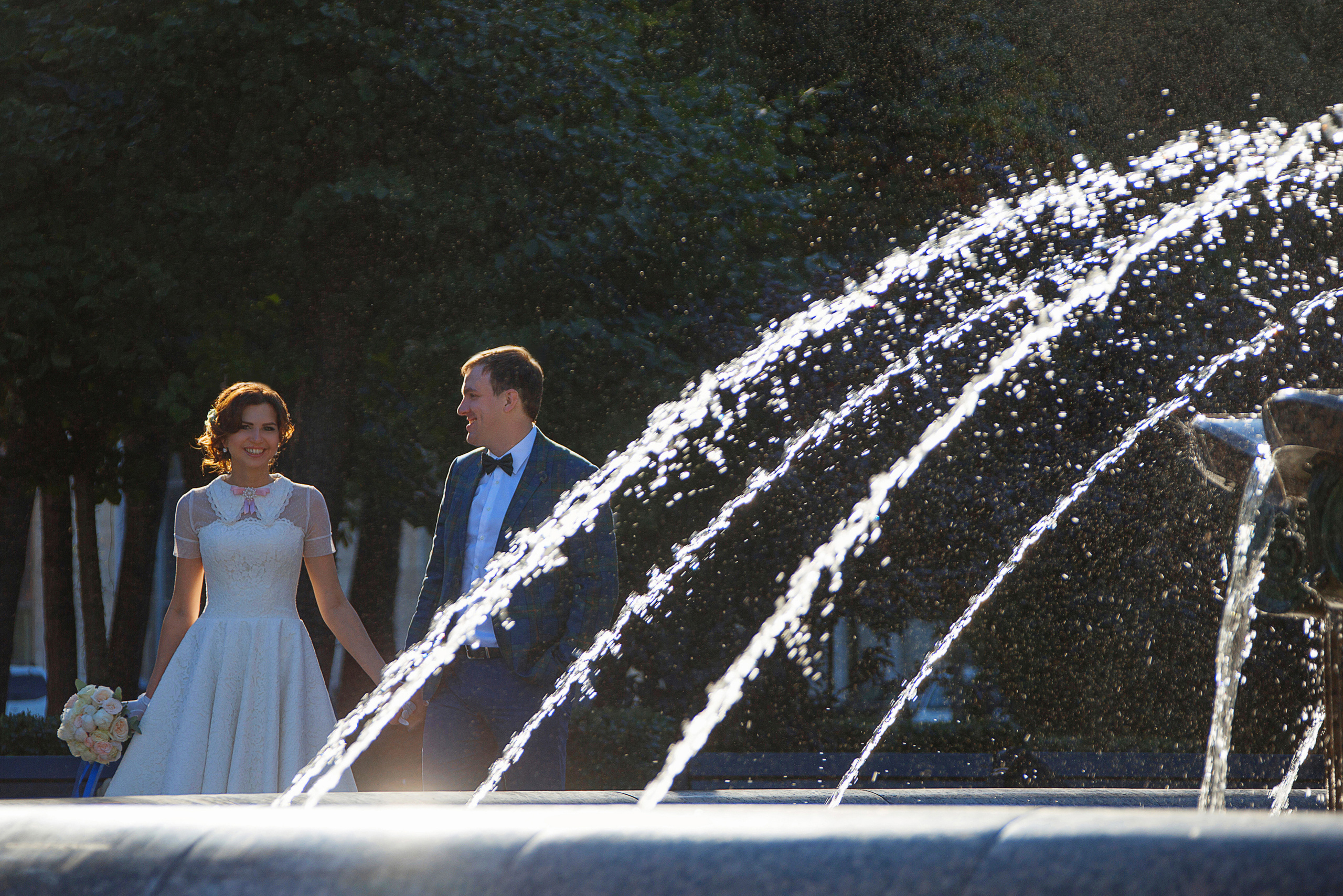 сборы жениха и невесты в отеле