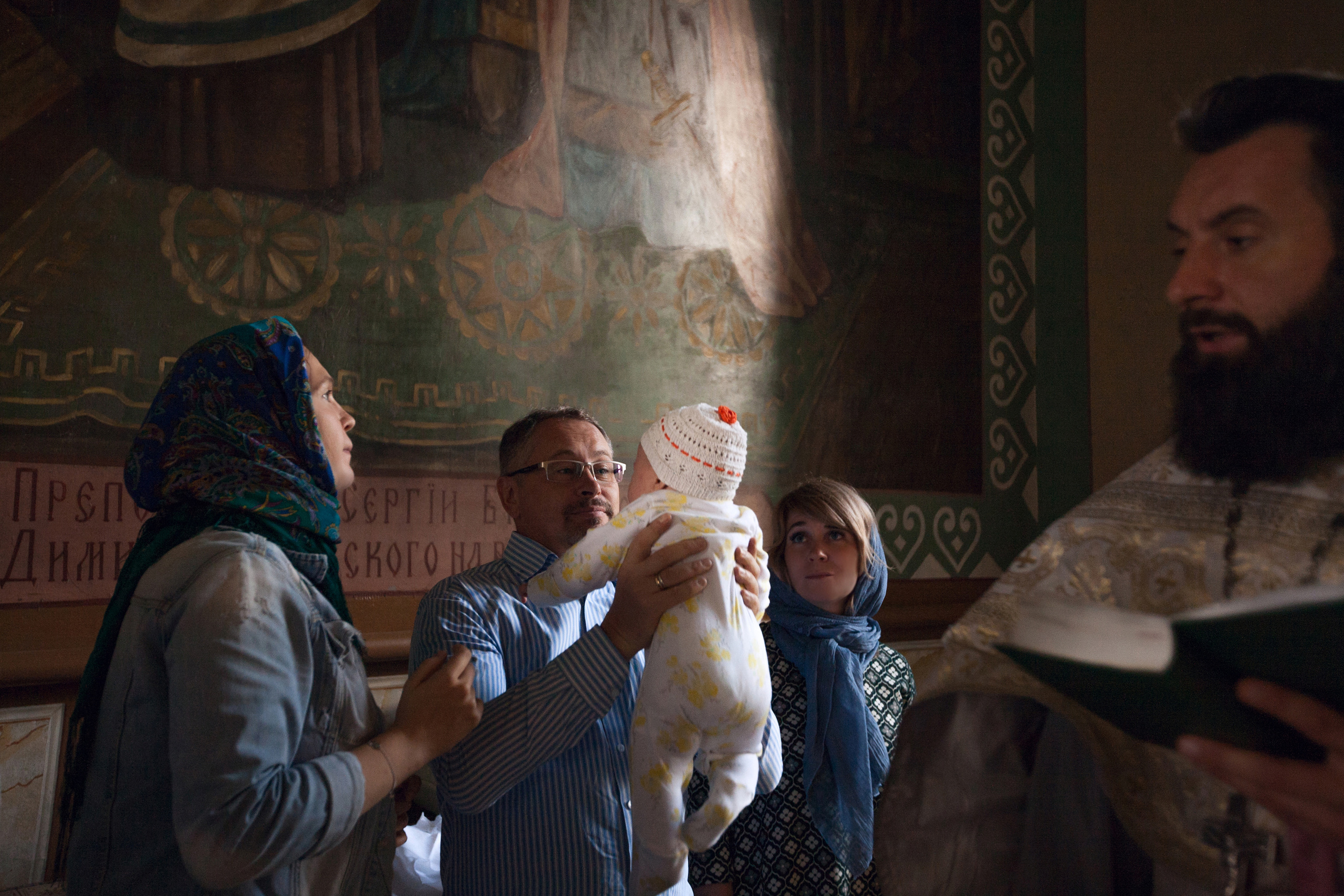 Фотограф на крещение в Москве
