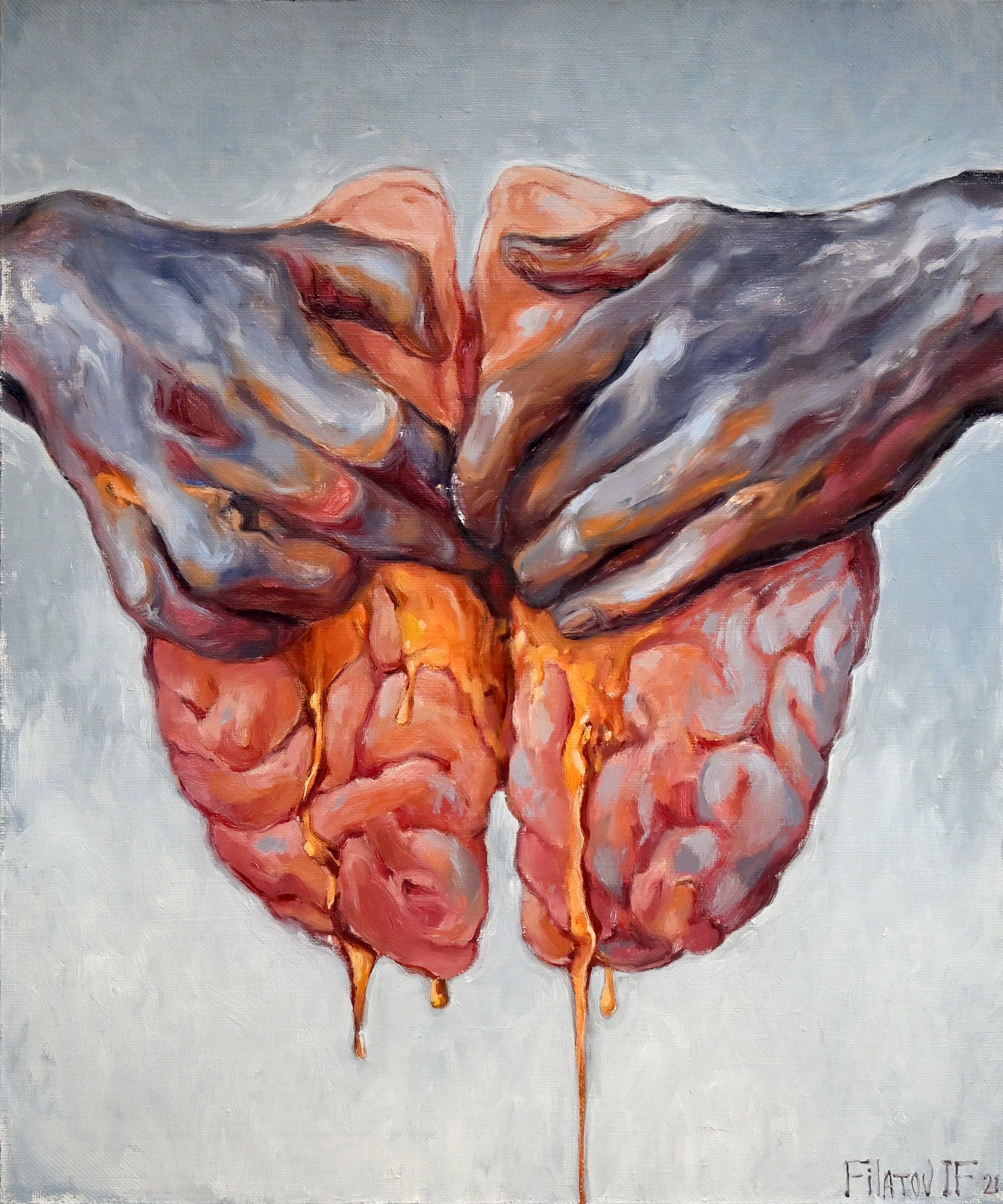 Series MIND GAME. Visual artist Ilia Filatov