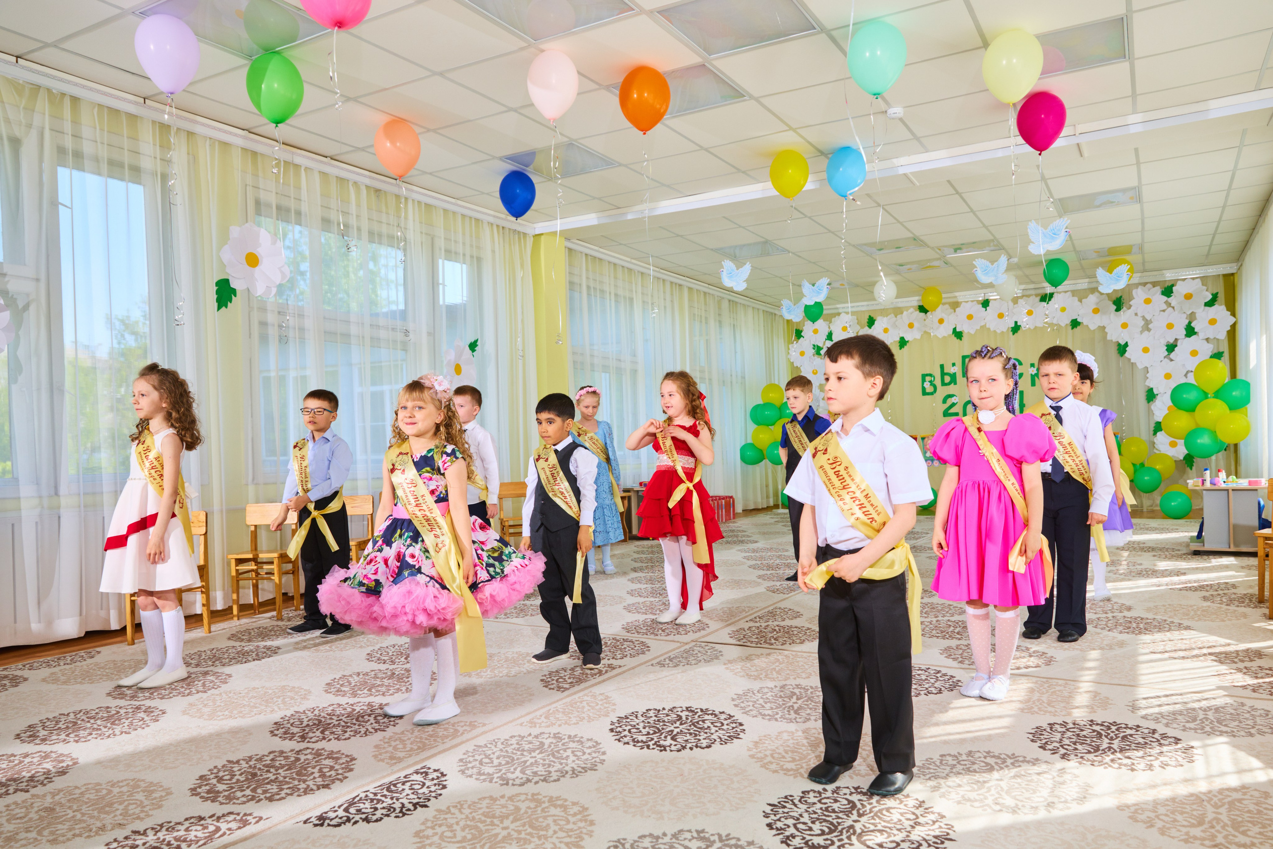 Фотосъемка выпускного в детсаду. 2024