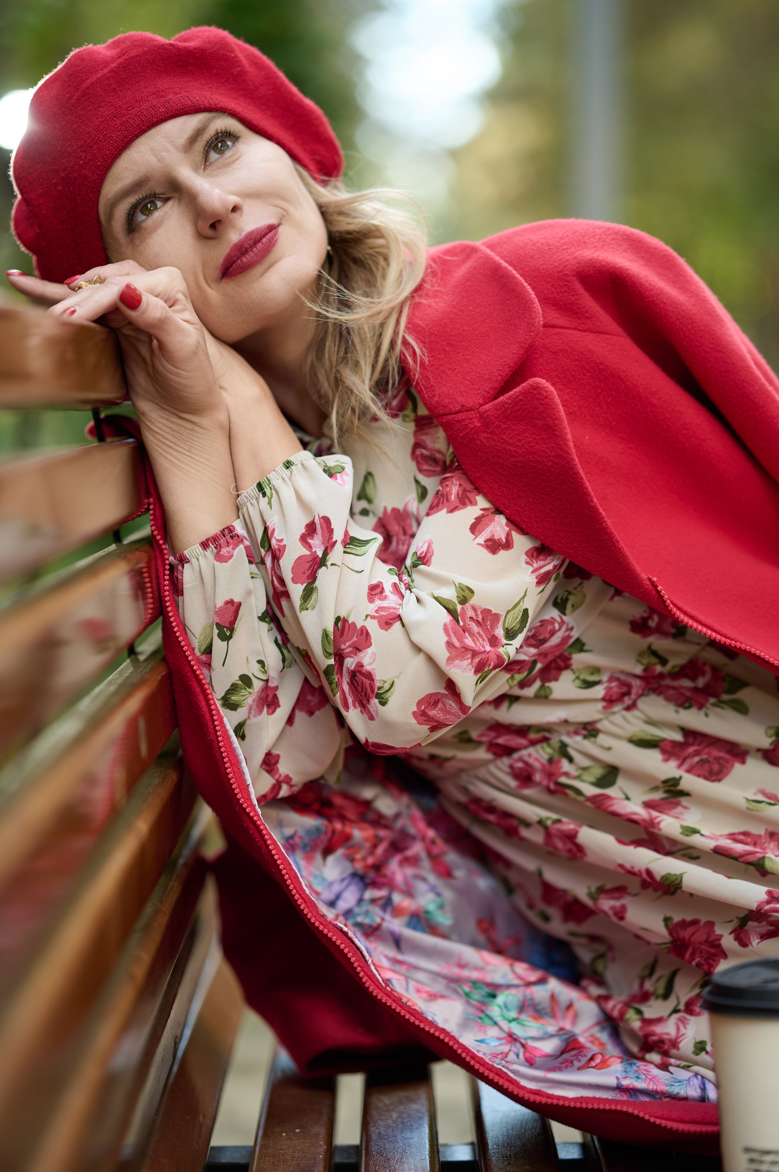 Фотосессия с Татьяной в осеннем парке. Портретный фотограф в Краснодаре Евгений Карпов