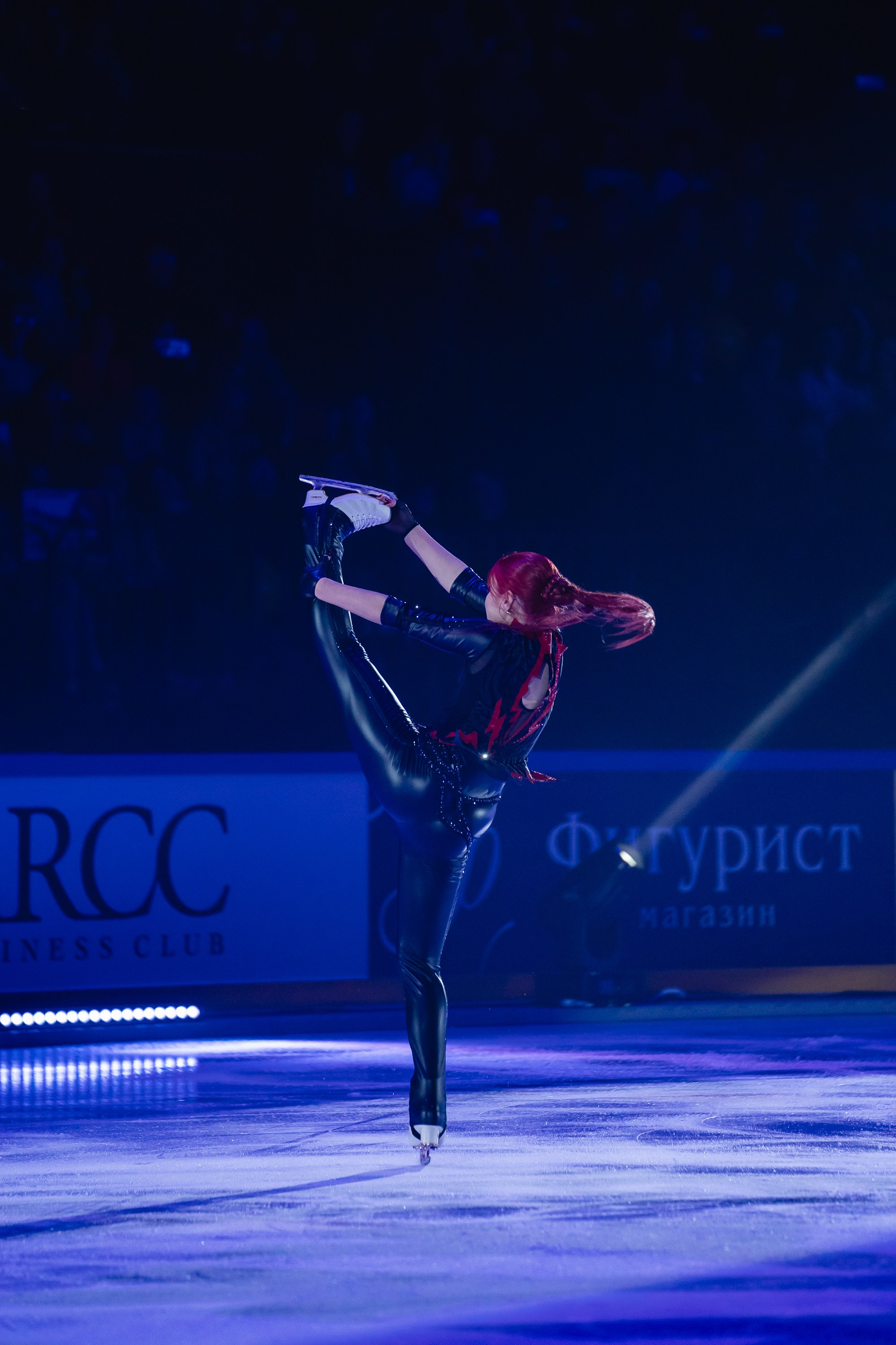Шоу «Чемпионы на льду» в Новосибирске. Воробьева Ксения — Спортивный и танцевальный фотограф Новосибирск