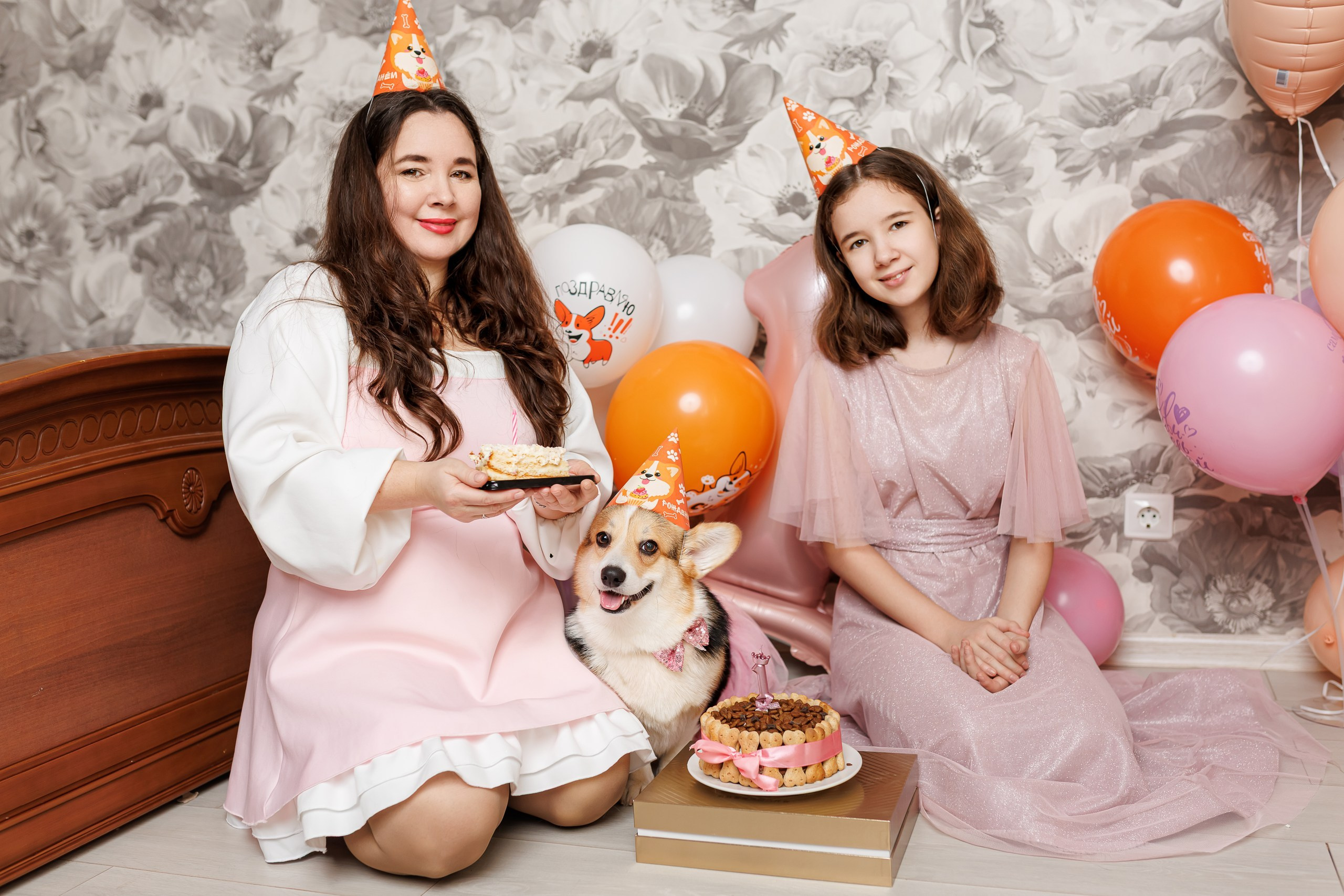 День рождения корги 🐕. Семейный и детский фотограф Комина Елена, Власиха, Одинцово