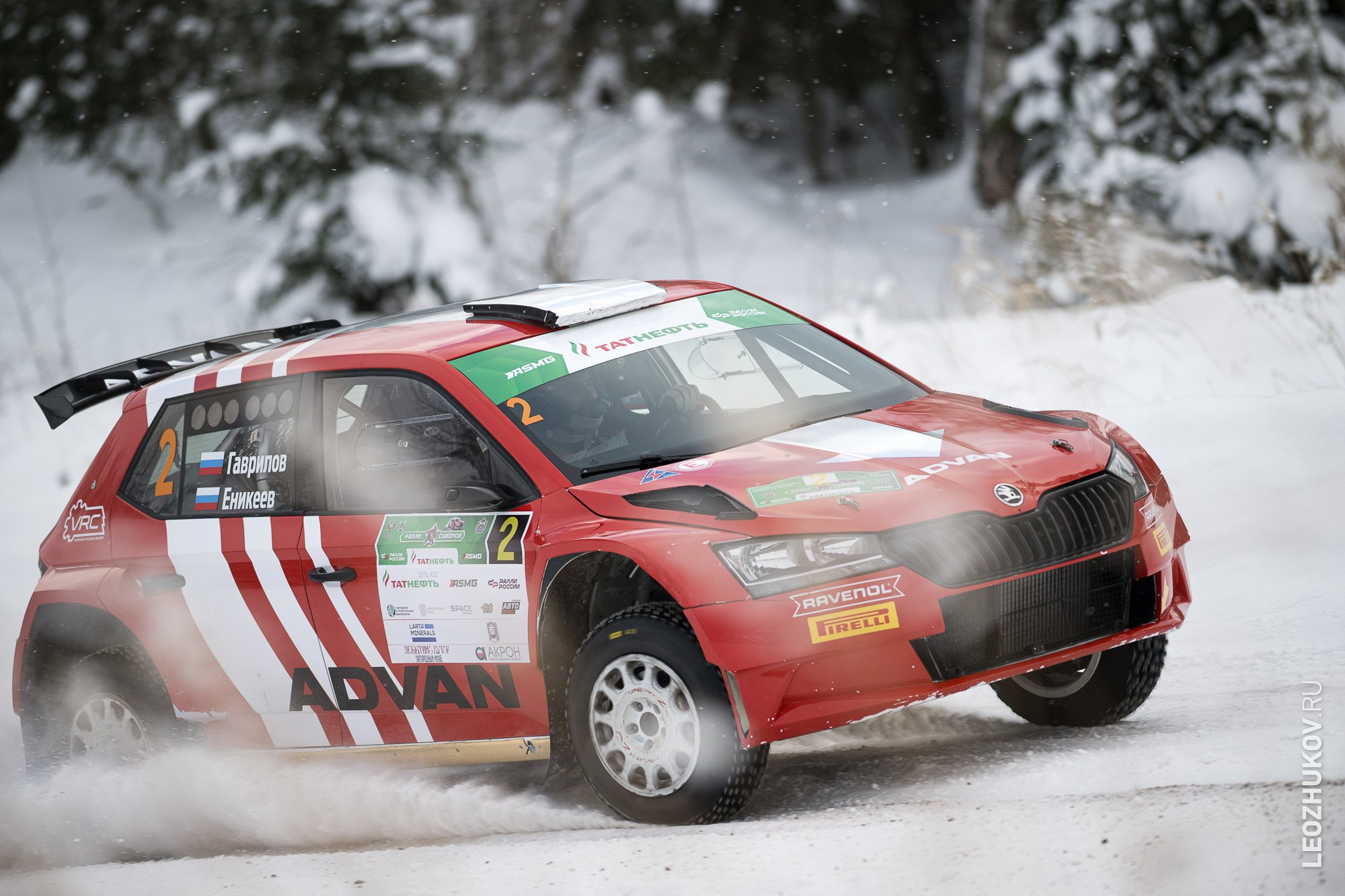Rally Suvorov 2026. Sports photographer Leonid Zhukov