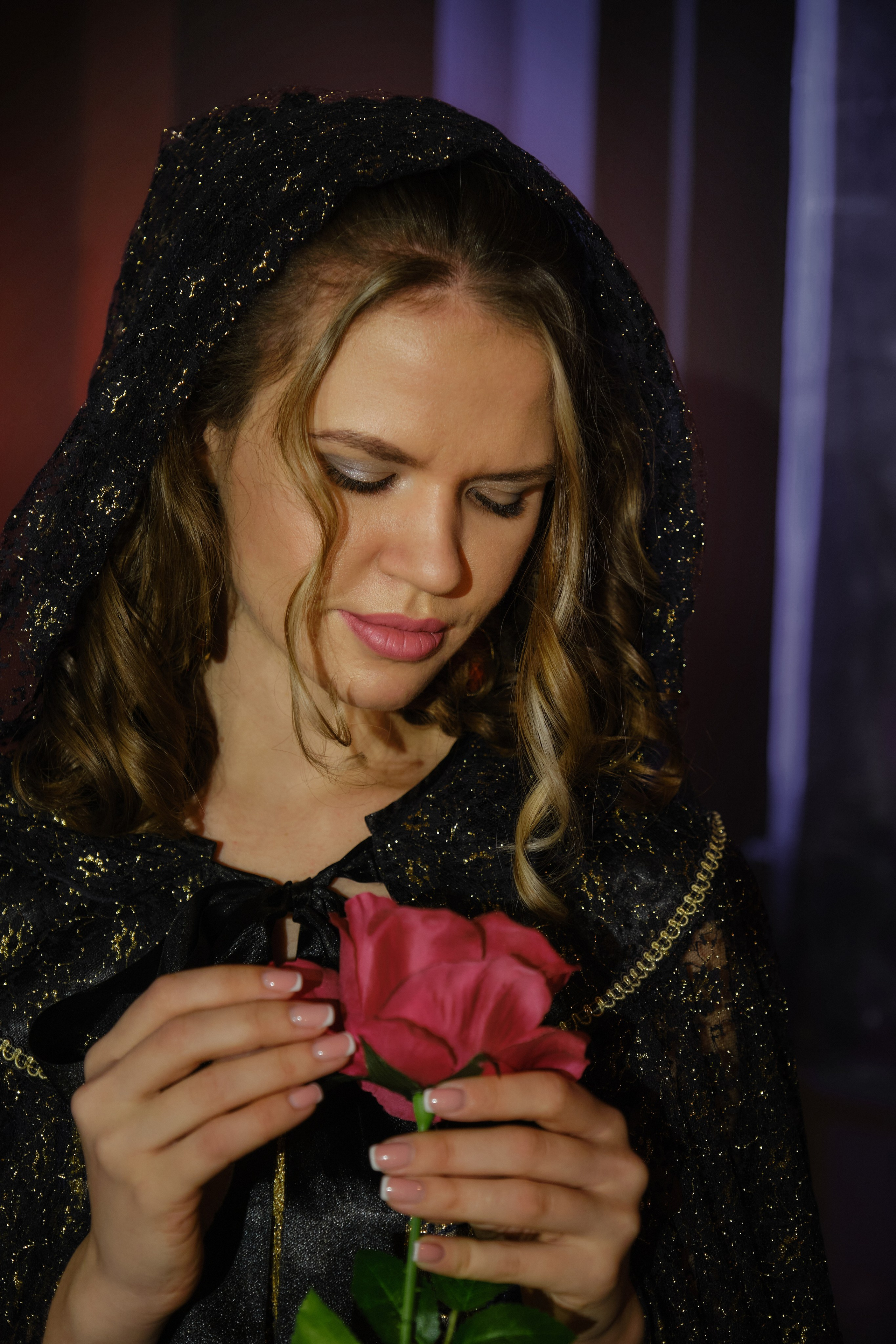 Фотосессия девушки в Самаре с макияжем и одеждой