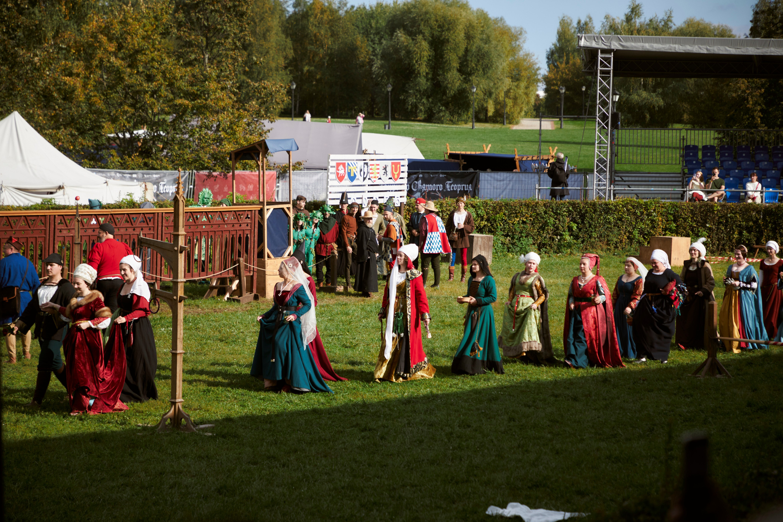 Рыцарский турнир в Москве. Анна Потявина. Фотограф Москва