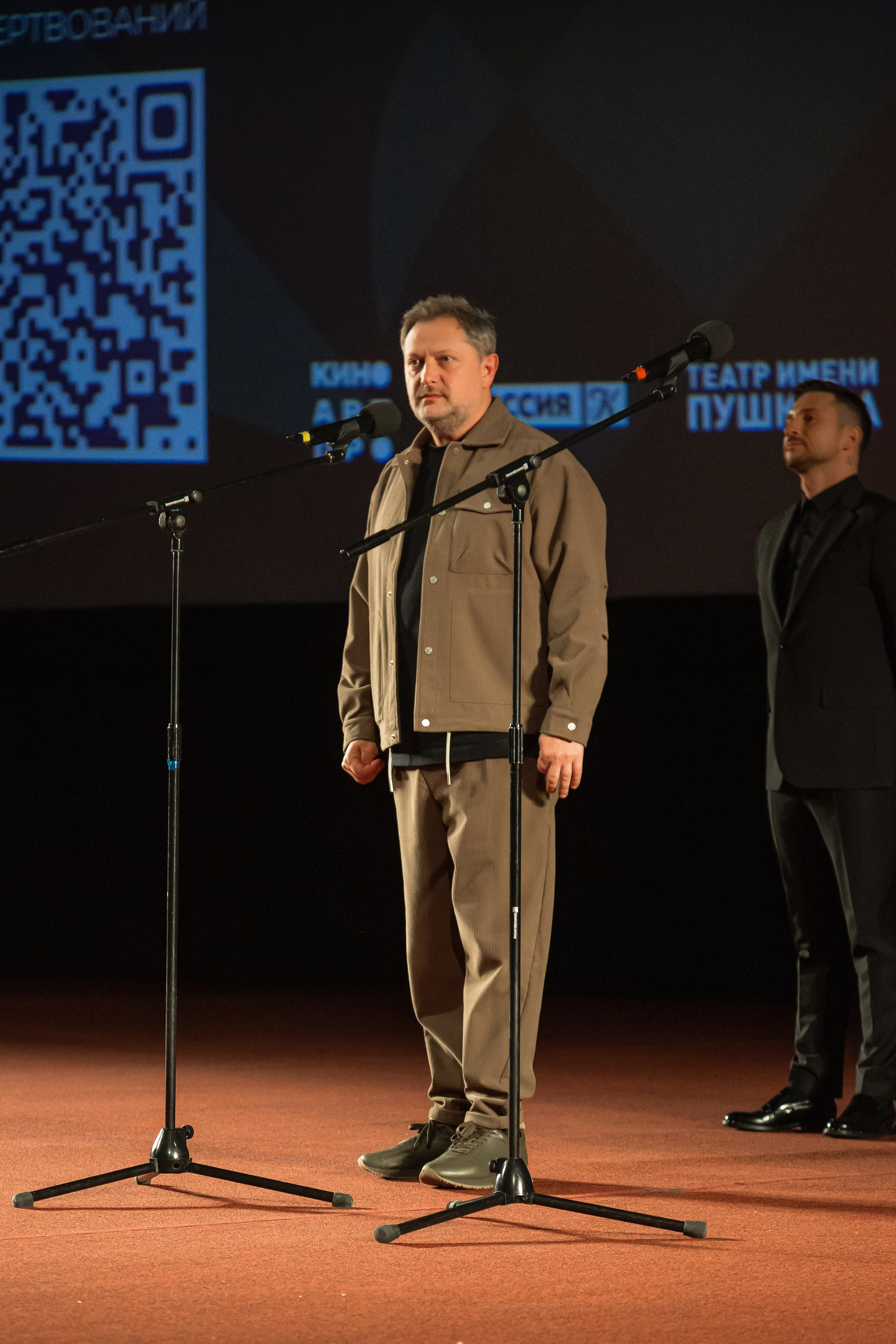 Евгений Писарев на премьере спектакля "Женитьба Фигаро" в КАРО Октябрь 27 марта 2024 года, фотограф Анна Добрачёва