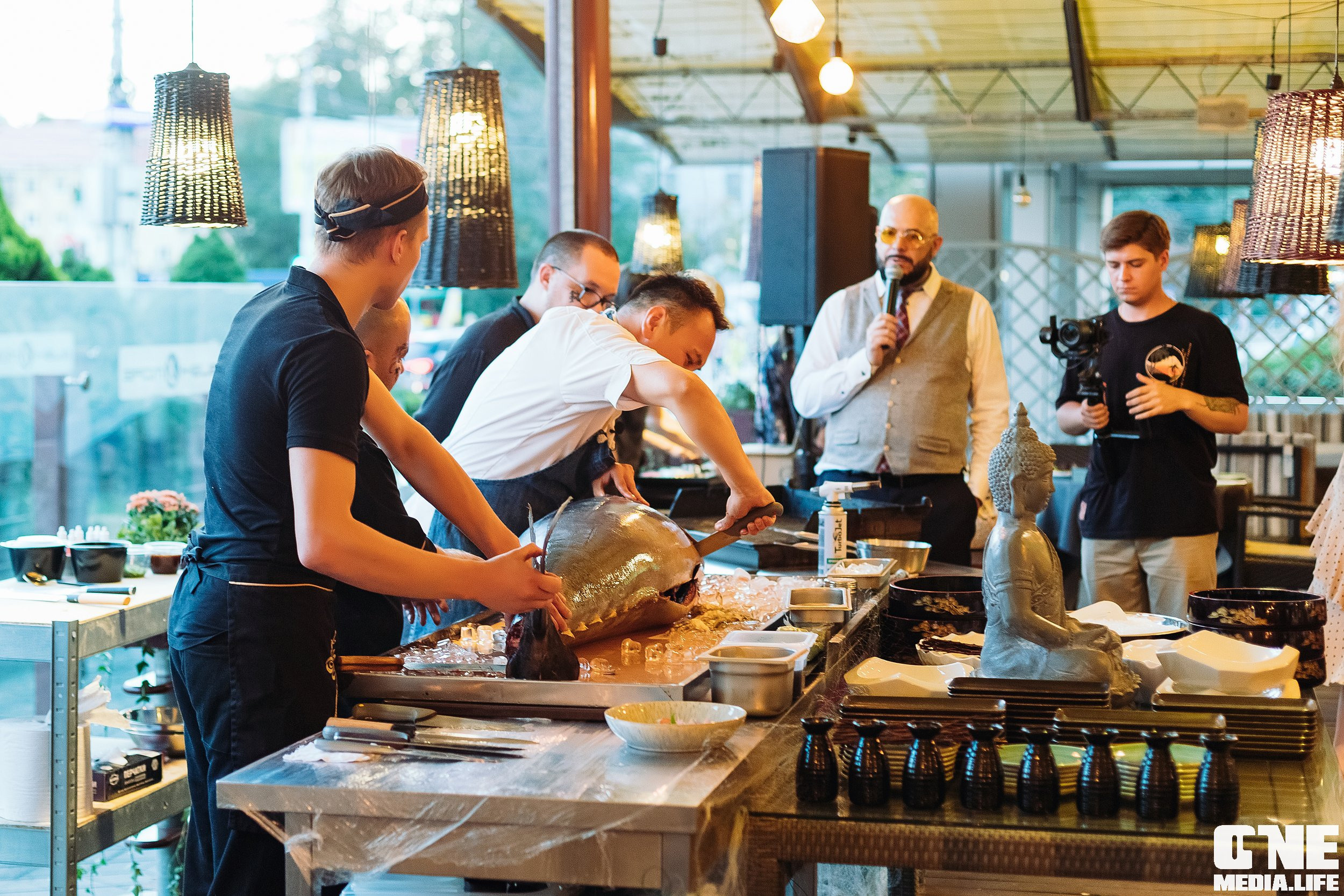 Фоторепортаж из ресторана Sushi & More. One Media Life: фоторепортажи, фотоотчеты с мероприятий и заведений