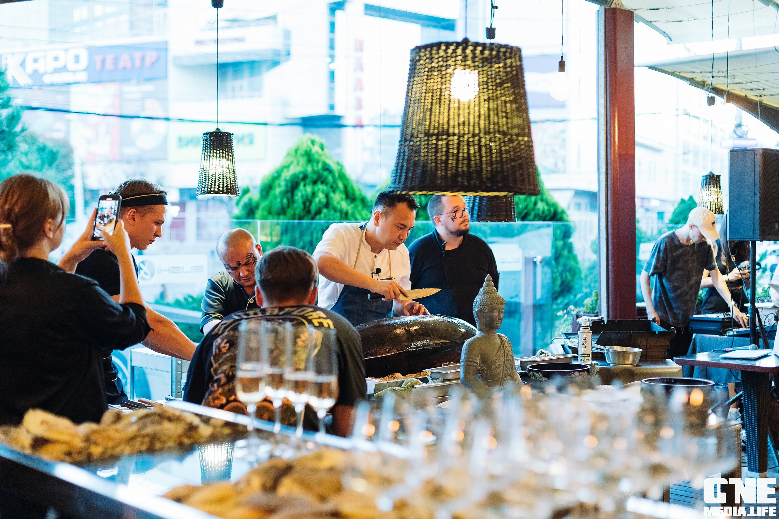 Фоторепортаж из ресторана Sushi & More. One Media Life: фоторепортажи, фотоотчеты с мероприятий и заведений