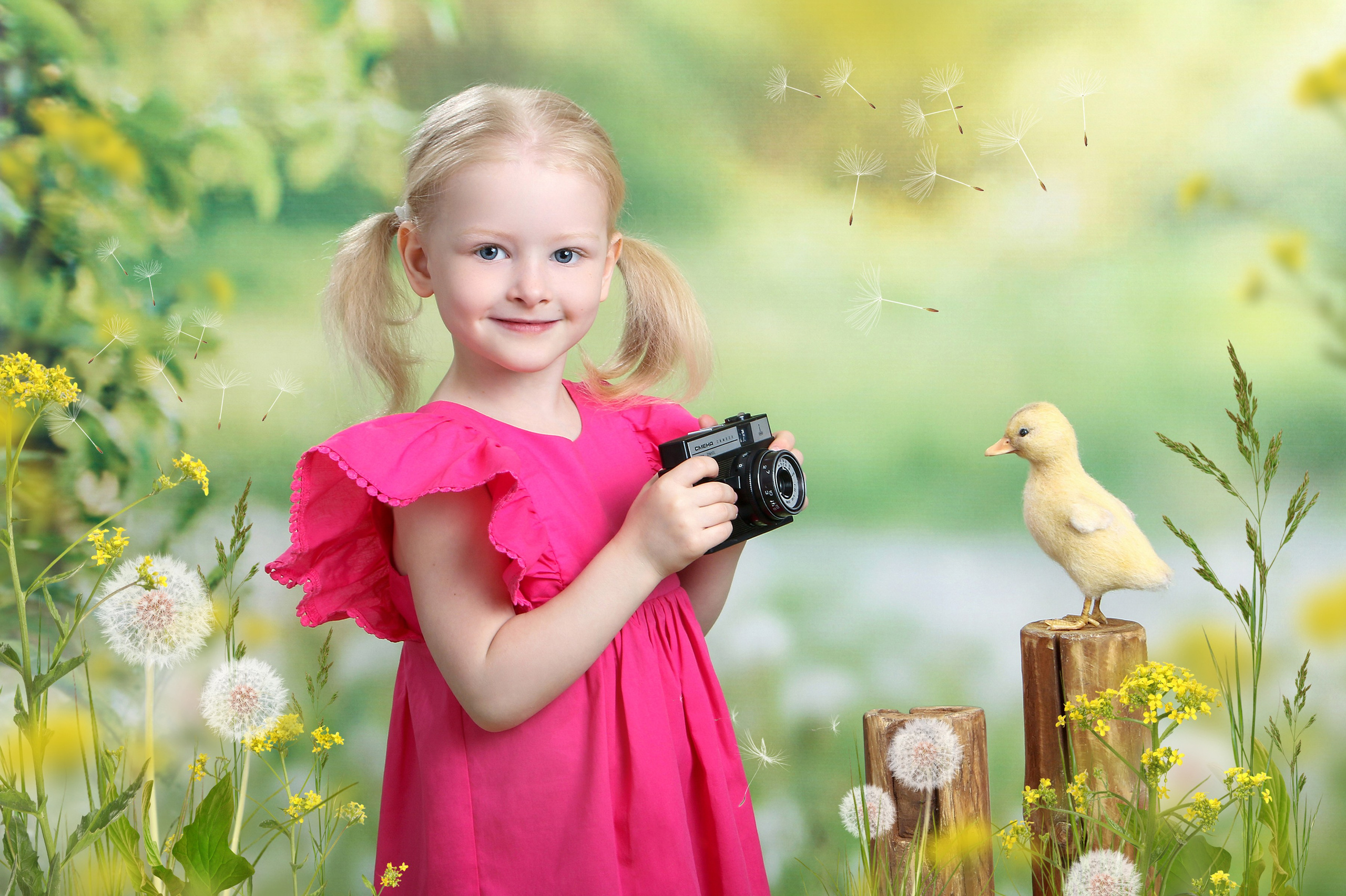 Портреты. Три Жирафа