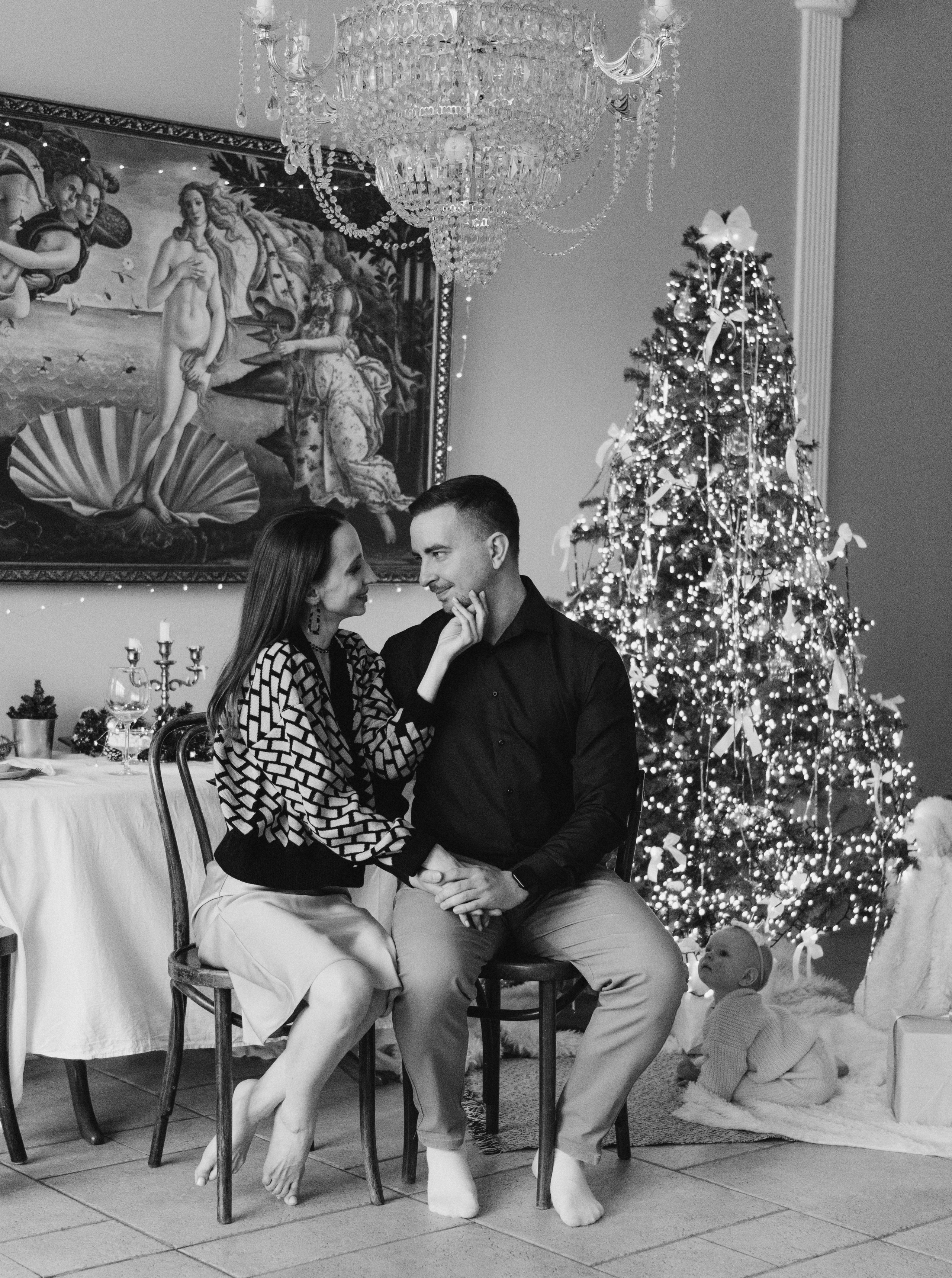 В преддверии 1 Нового года. Семейный, ньюборн фотограф, фотограф на роды в Москве, Виктория Тюльдюкова