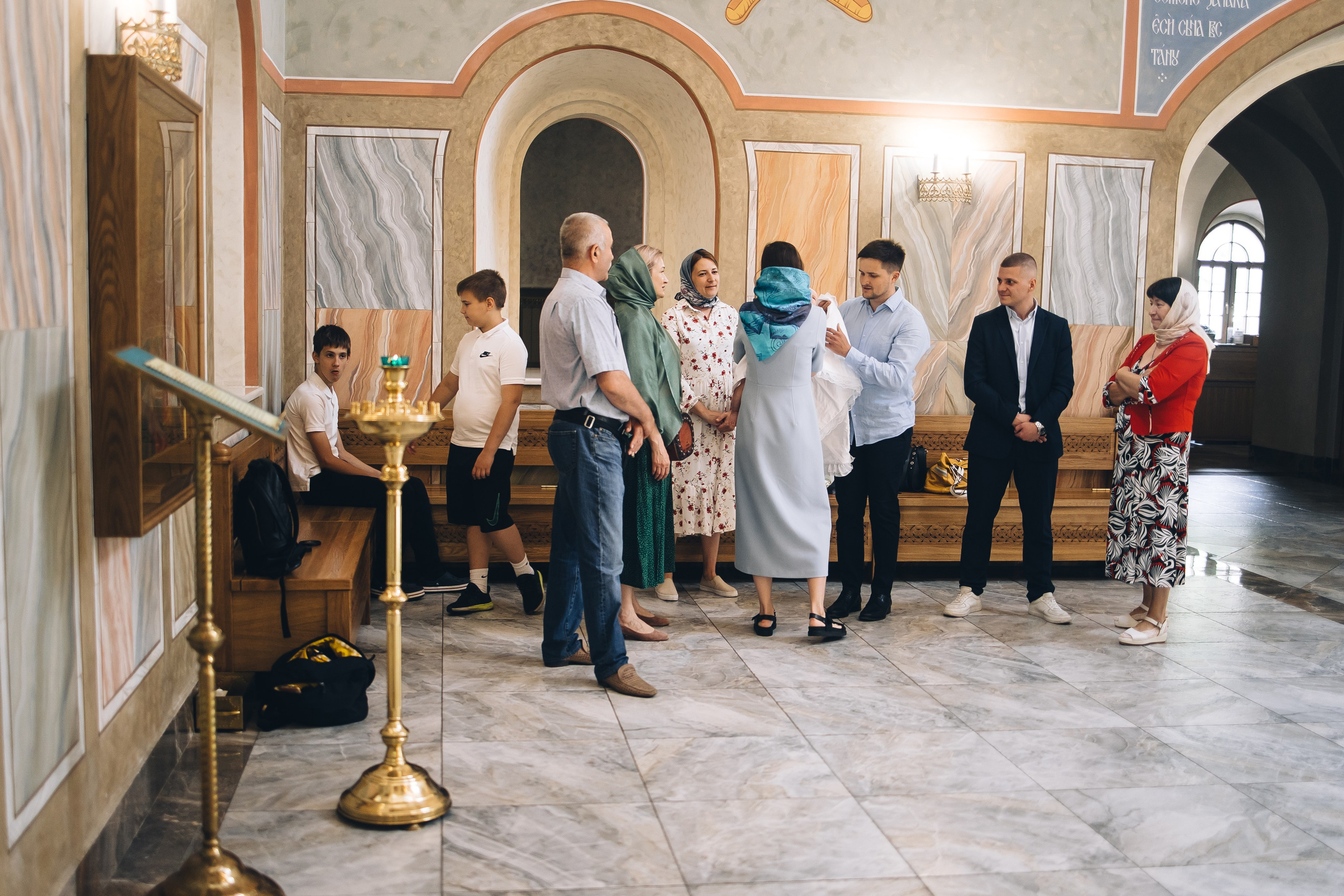 Крещение, Москва. Анна Атаян Фотограф