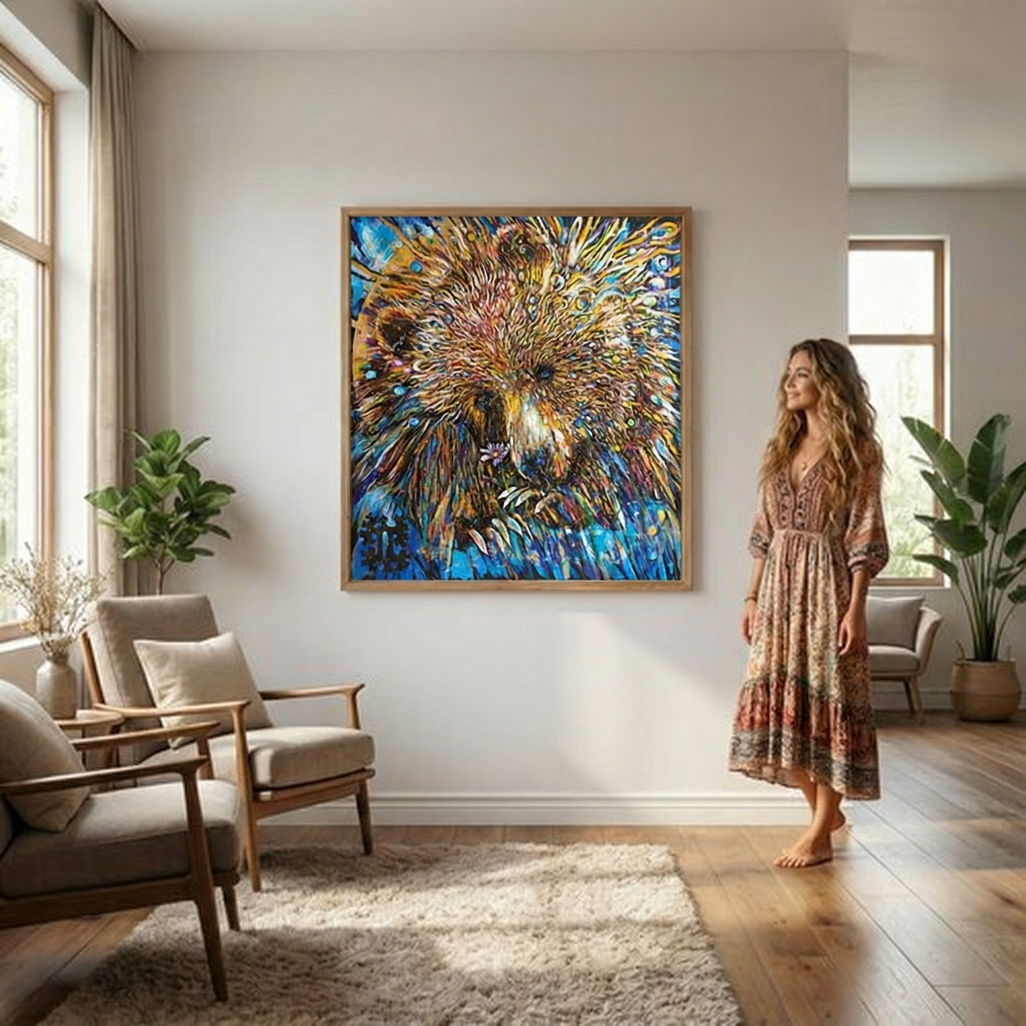 «Медвежье солнце». Персональная галерея художника Котикова Виталия