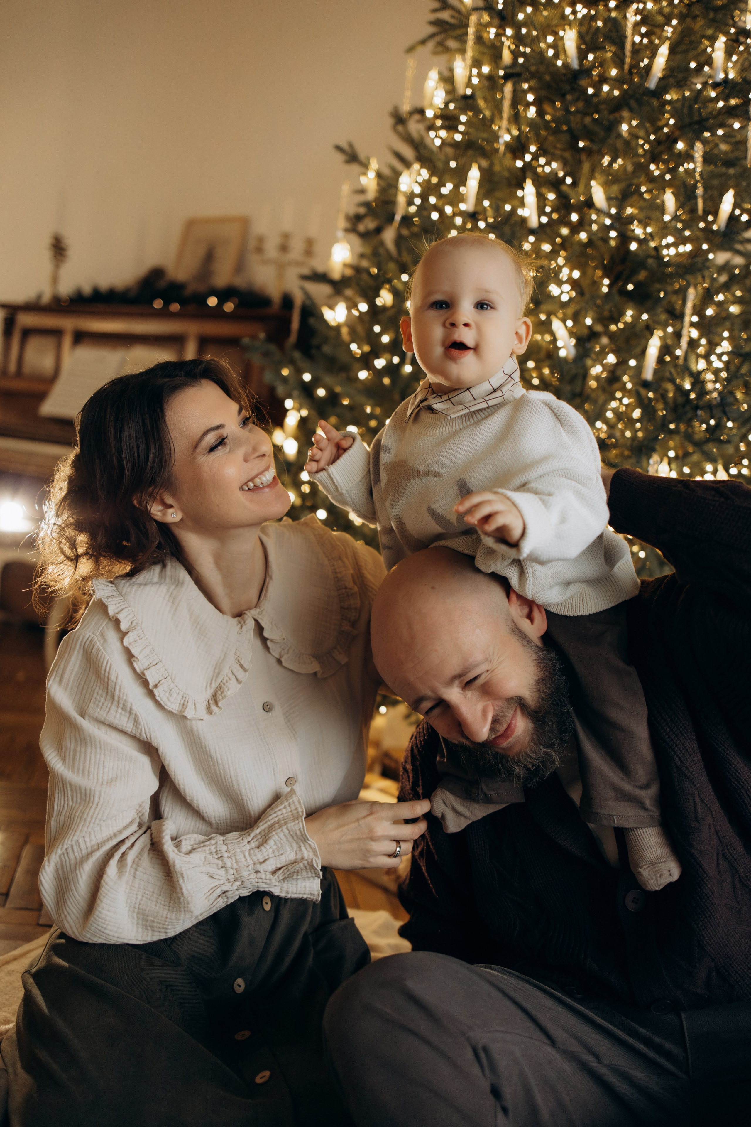 Новогодняя семейная история. Семейный фотограф Москва Юлиана Фетисова