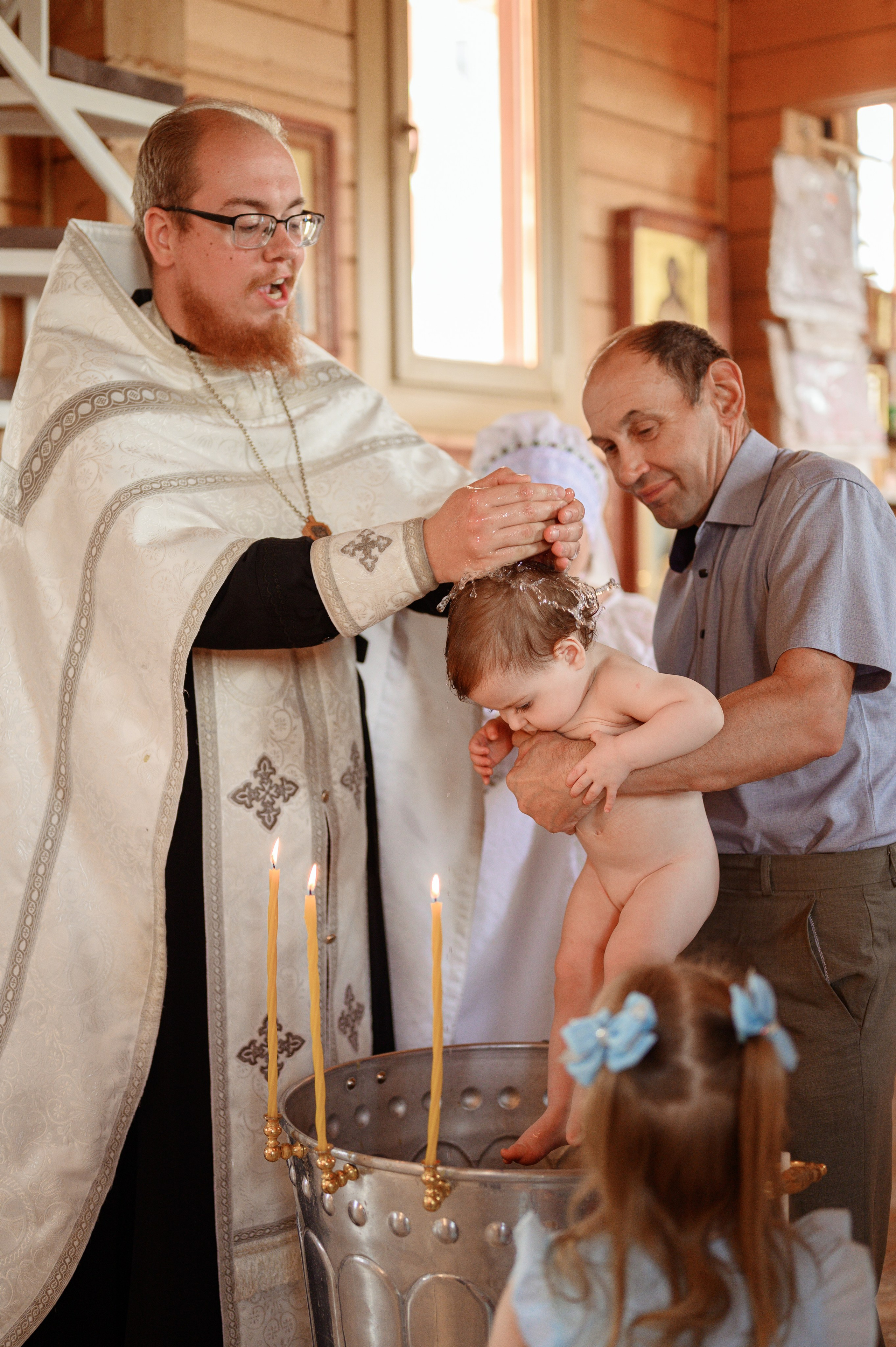 Крещение Мирочки и Дамирчика. Детский и семейный фотограф Ирина Гладких