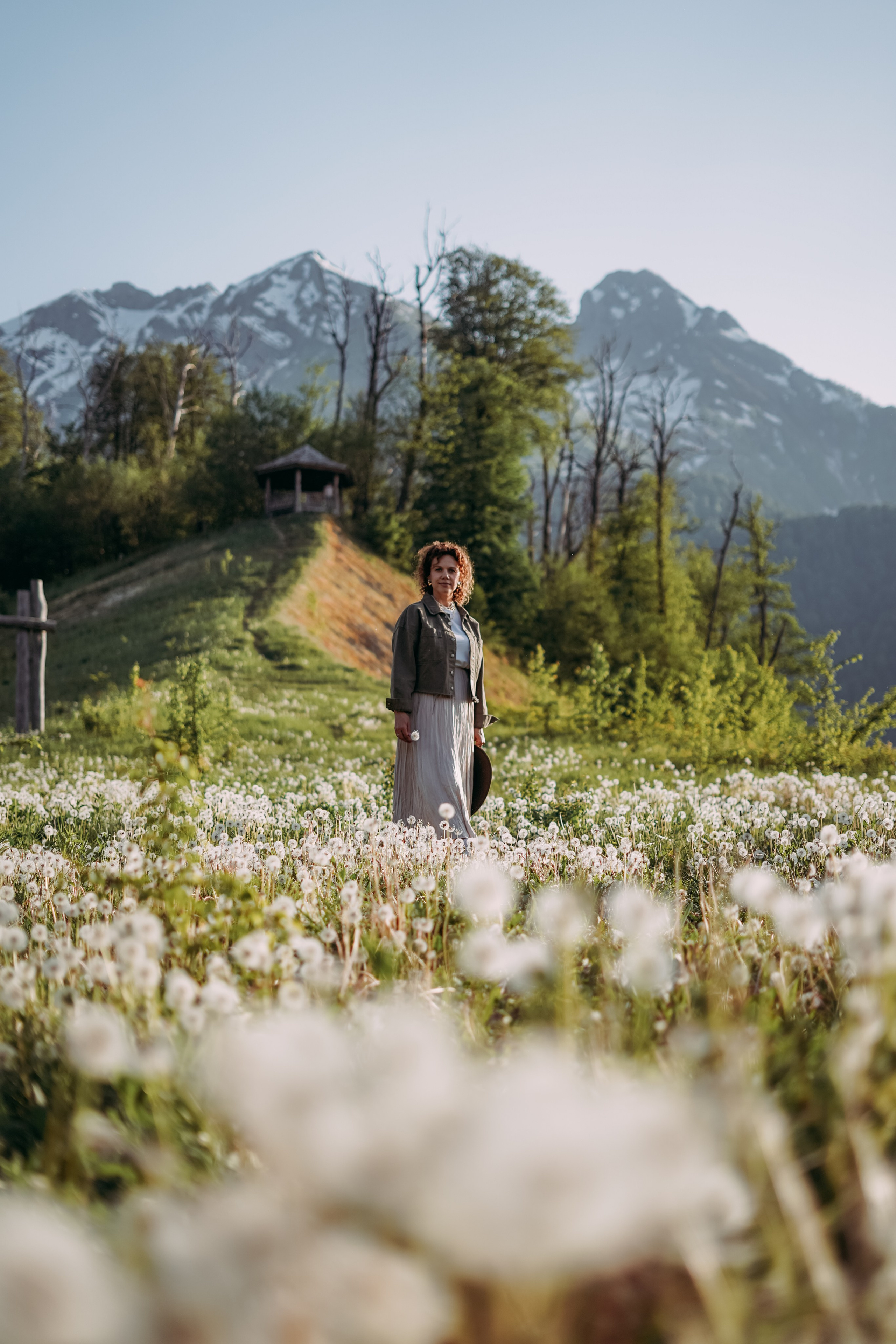 Апрель в горах. Фотосессия для Светланы в Красной Поляне. Фотограф в Сочи и Абхазии | Фототуры | September Air