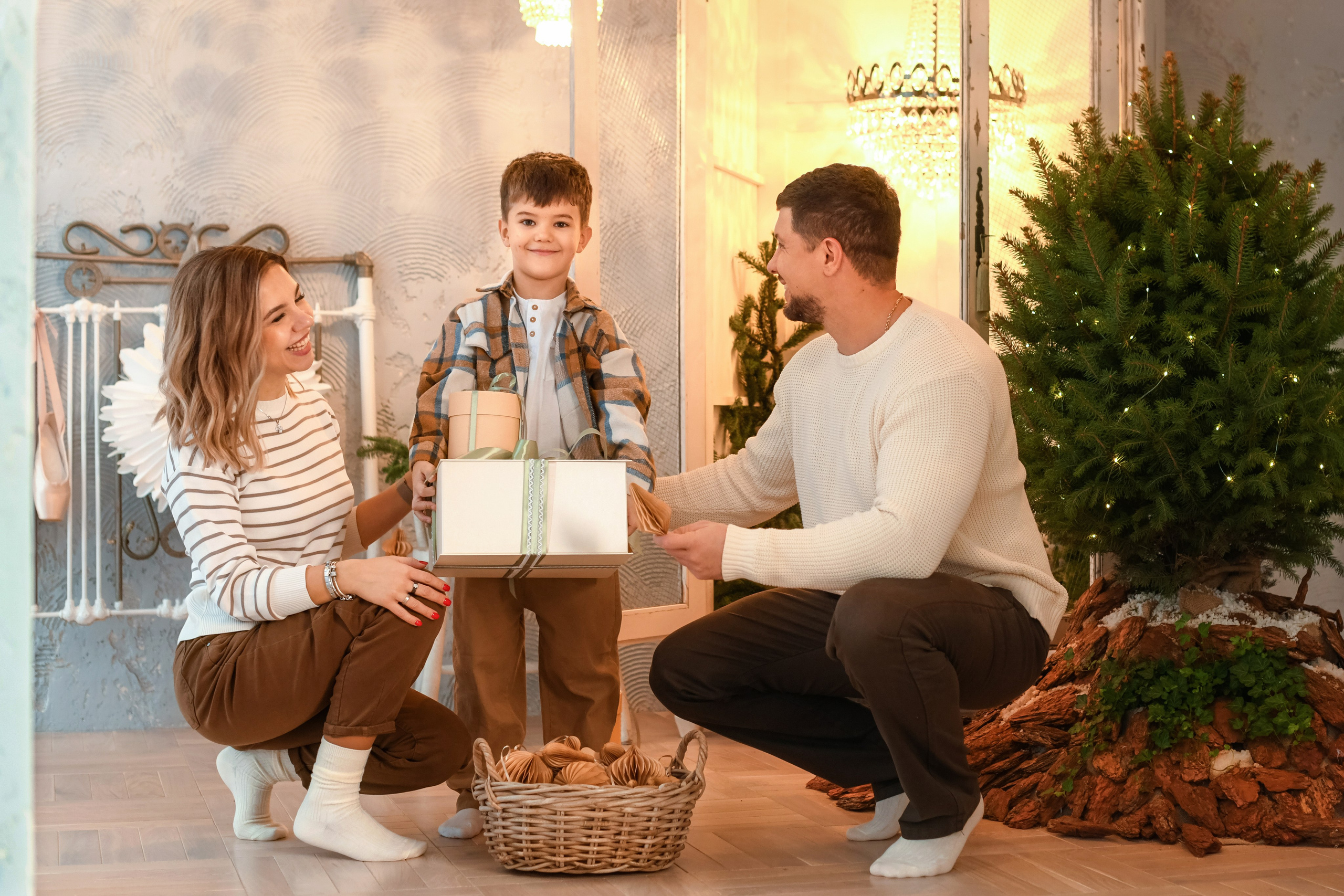 Новогодняя семейная фотосессия в Донецке!. Детский фотограф в Донецке Марина Пилипенко